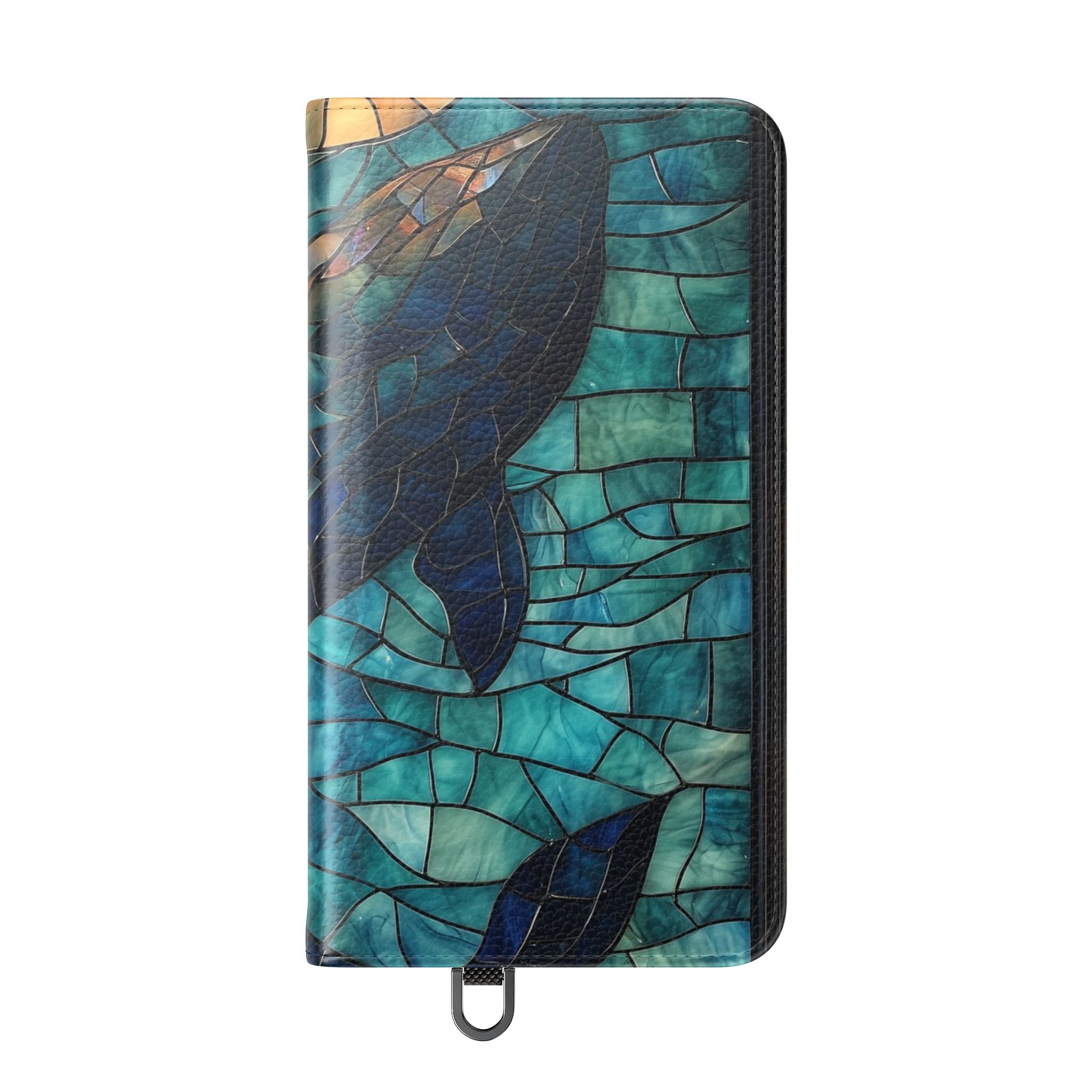 Blue Whale Mosaic - Samsung S24 Case - Wallet