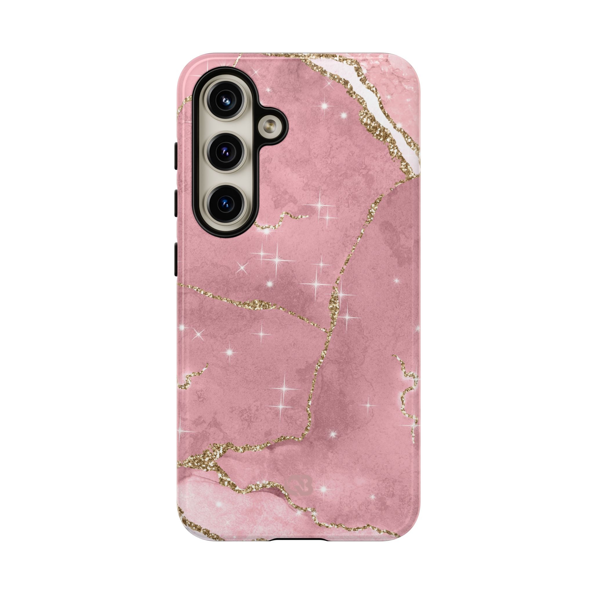 Rose Sparkle Marble · Tough Phone Case for Samsung