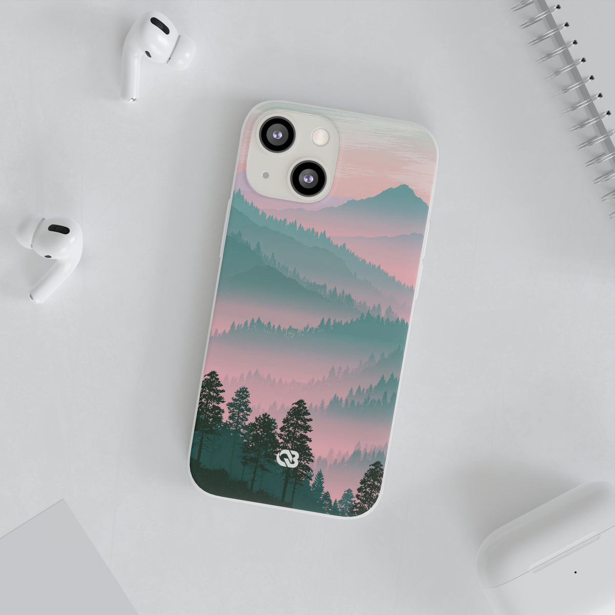 Alpine Horizon · Lite Phone Case for iPhone · Green