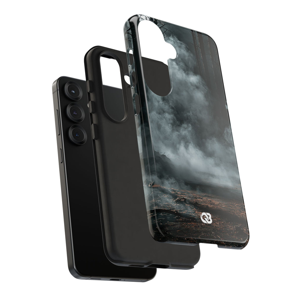 Shadowed Pine Mist · Tough Phone Case for Samsung · Black