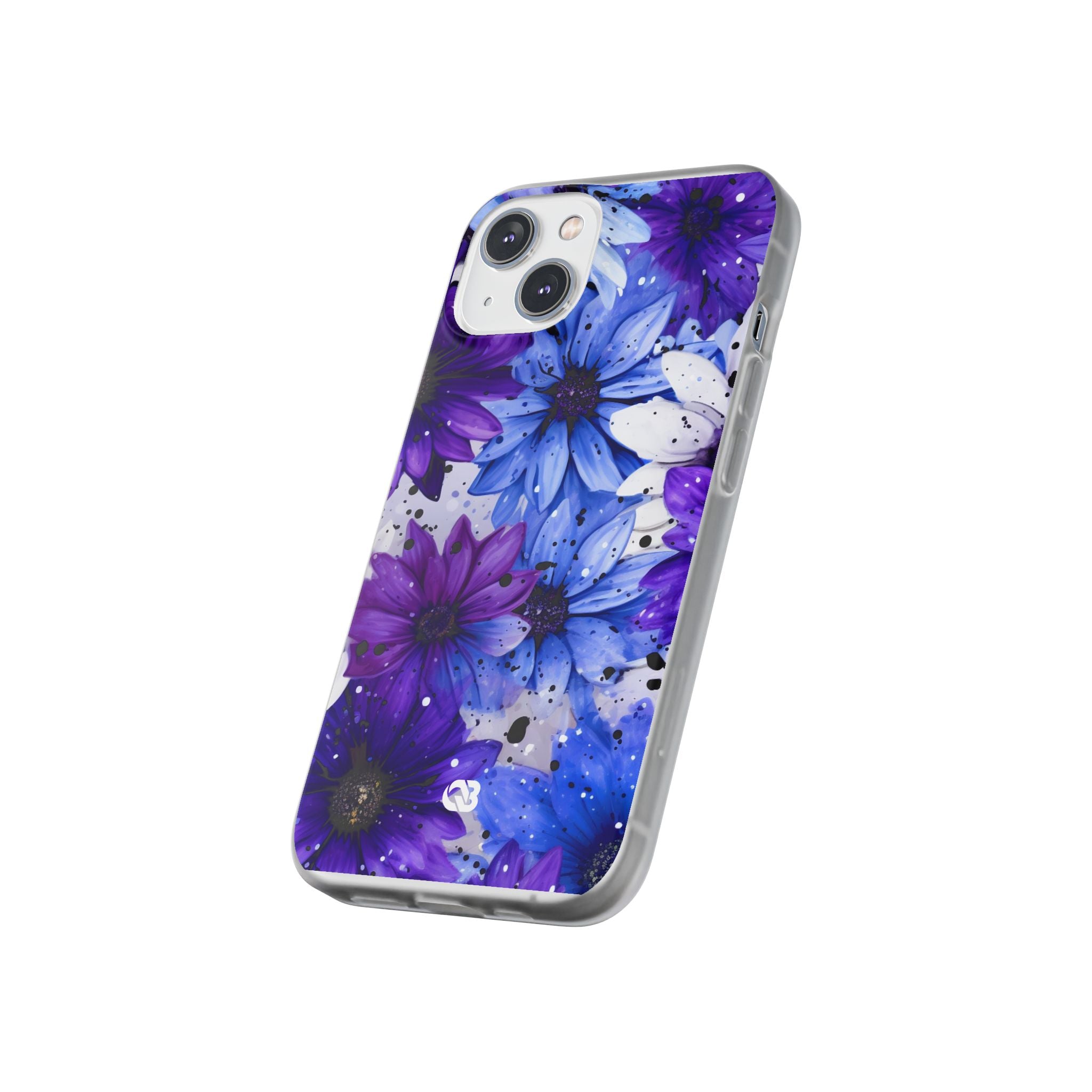 Ink Splatter Blooms · Soft Coque de téléphone pour iPhone