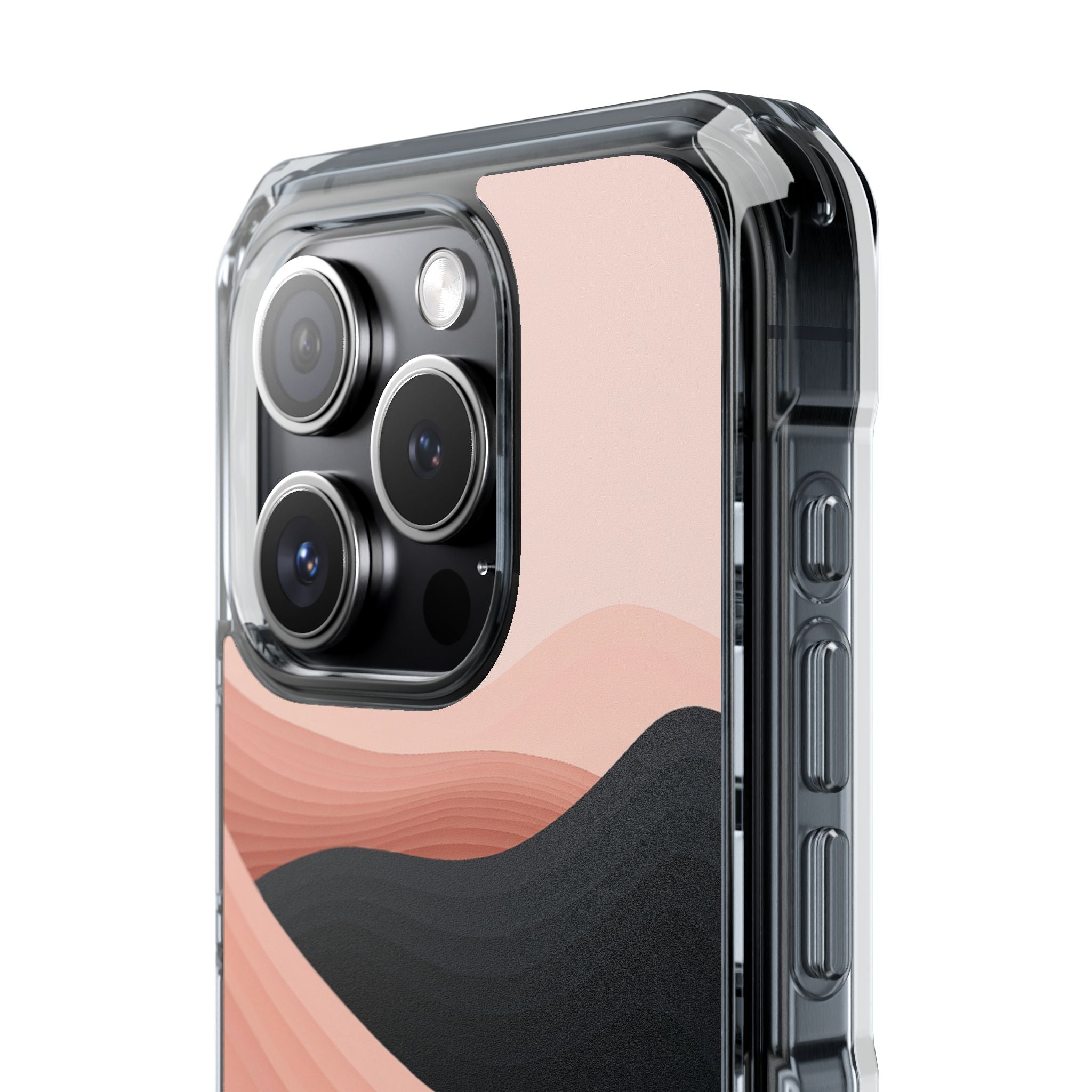 Pink Impact MagSafe Phone Case for iPhone - Dune Shadow Layers