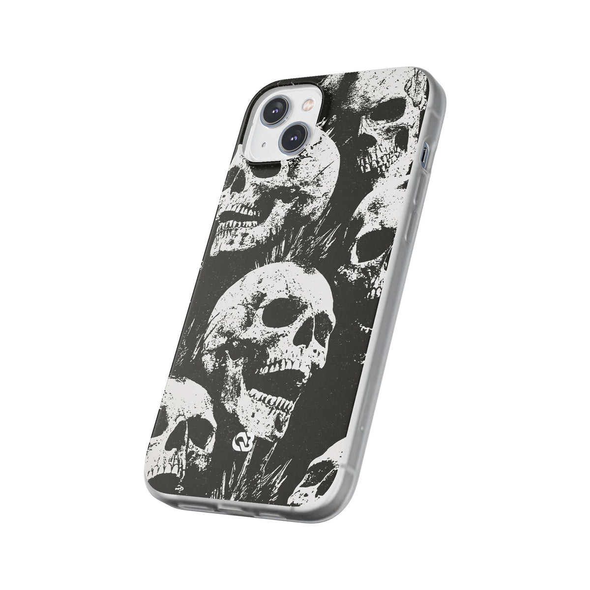 Punk Skull Riot · Lite Phone Case for iPhone · Black