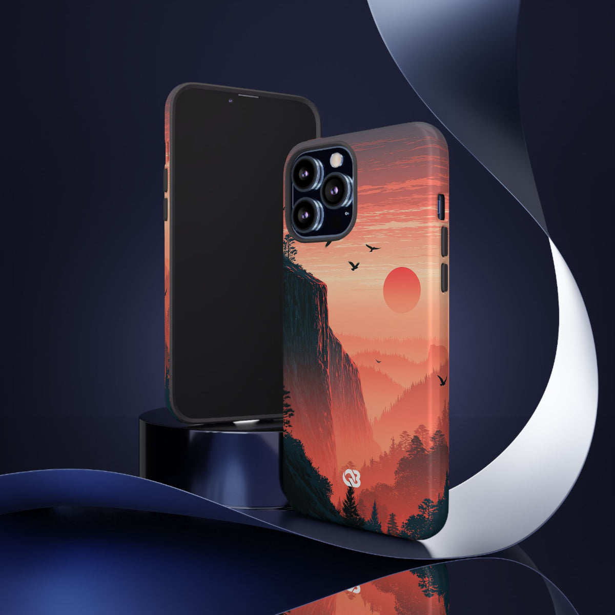 Canyon Dusk · Tough Phone Case for iPhone · Orange