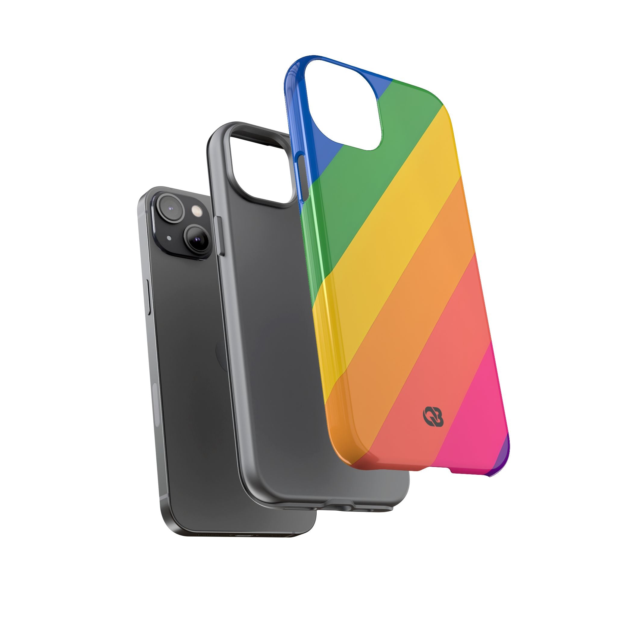 Vibrant Spectrum Slope · Tough Phone Case for iPhone