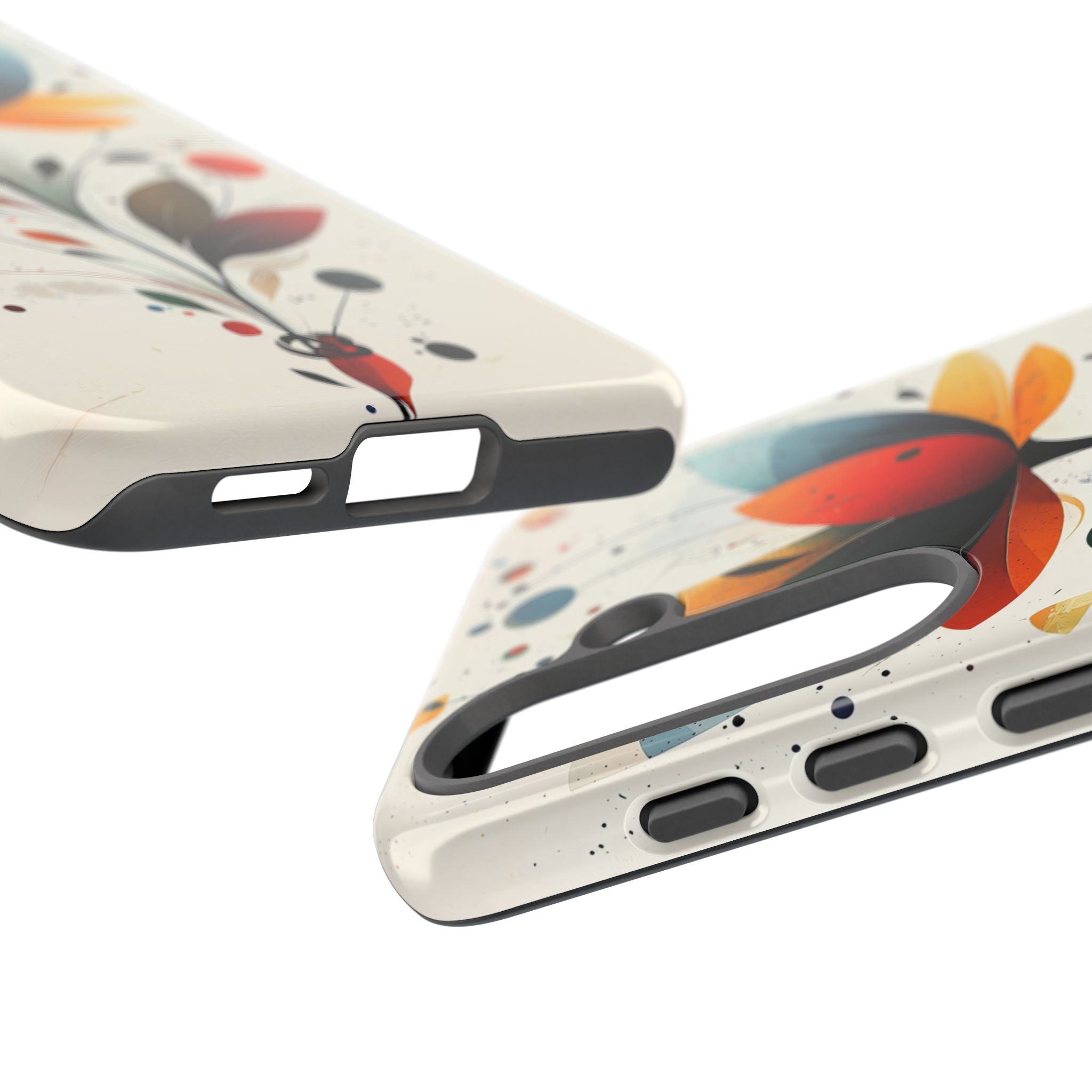 Burnt Petal Abstract · Tough Phone Case for Samsung