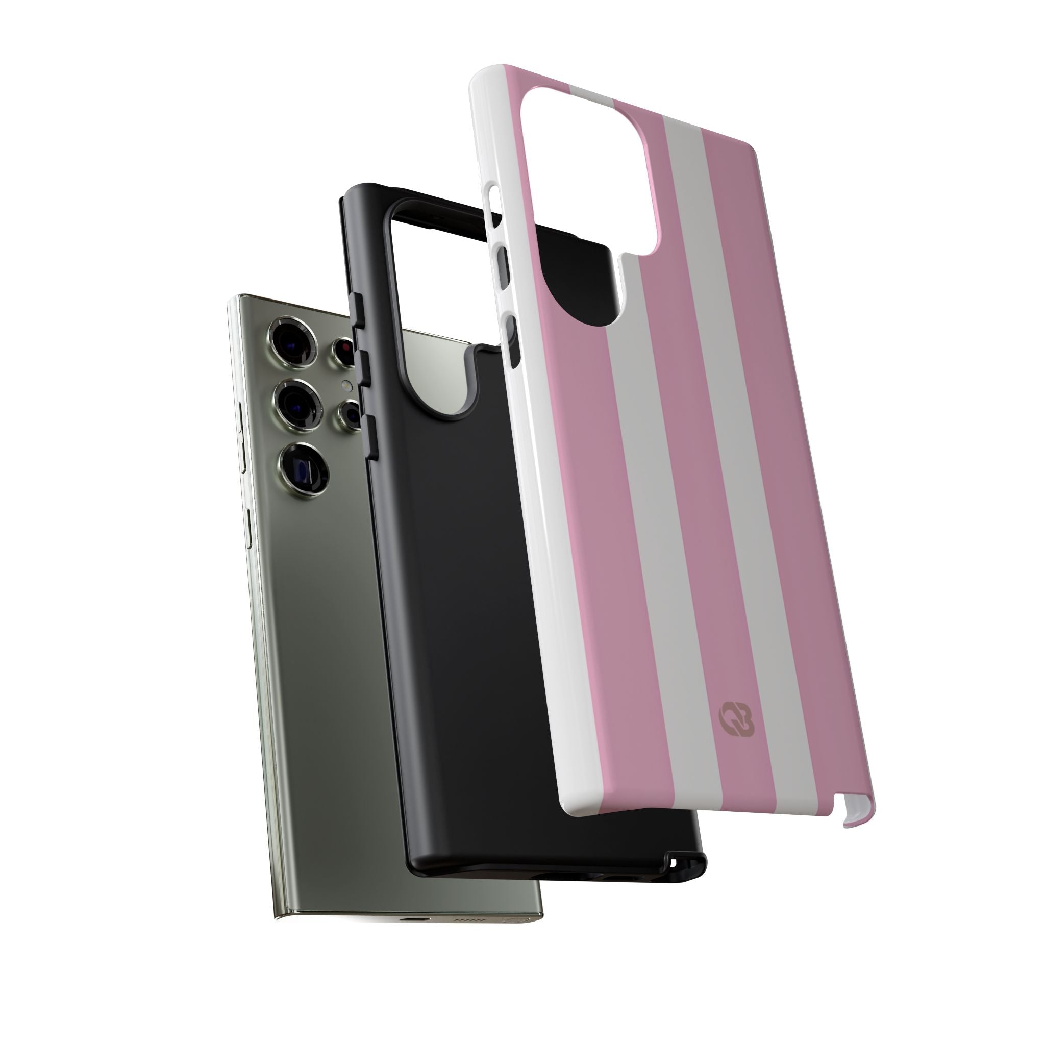 Soft Pink Stripe · Tough Phone Case for Samsung