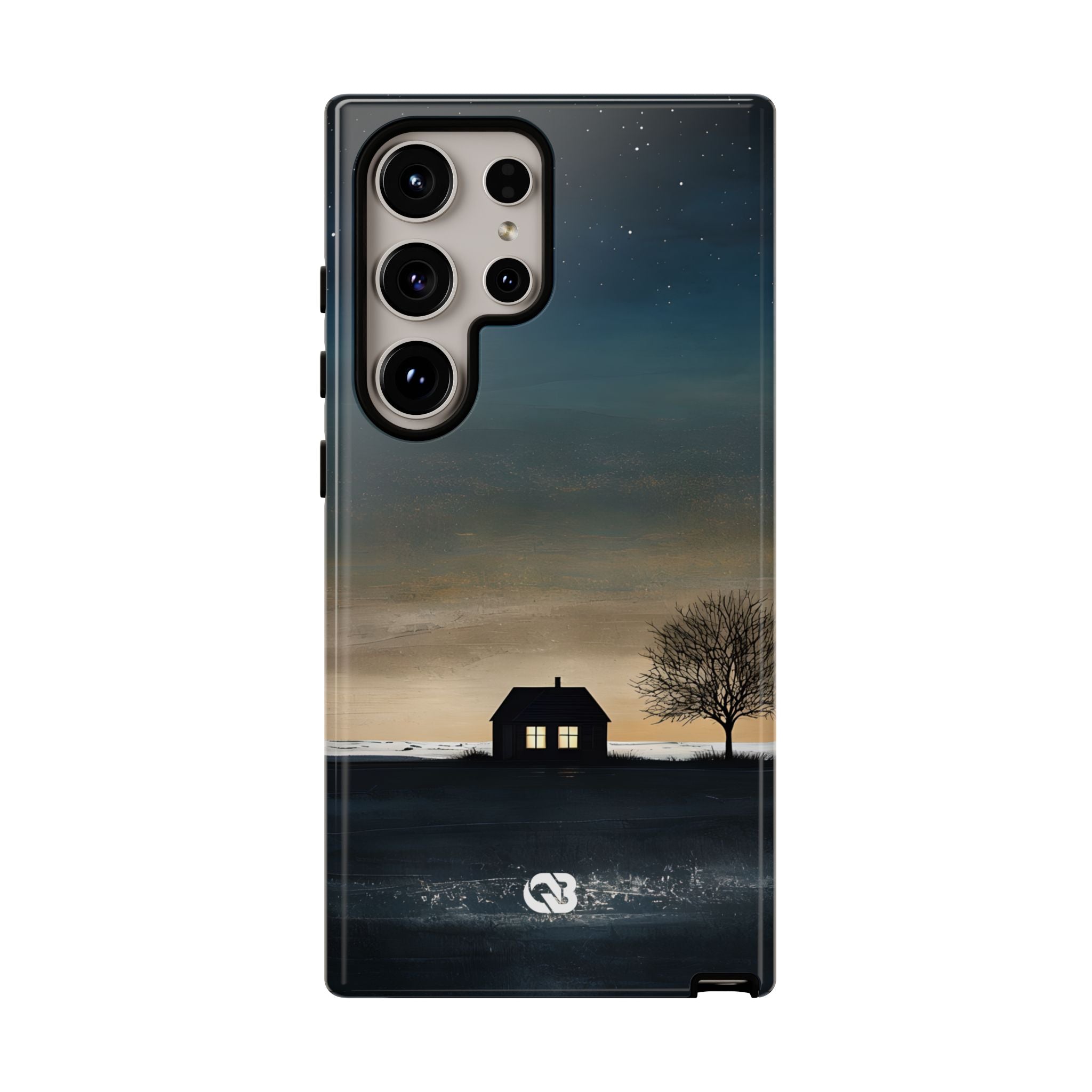 Midnight Cabin Glow · Tough Handyhülle für Samsung
