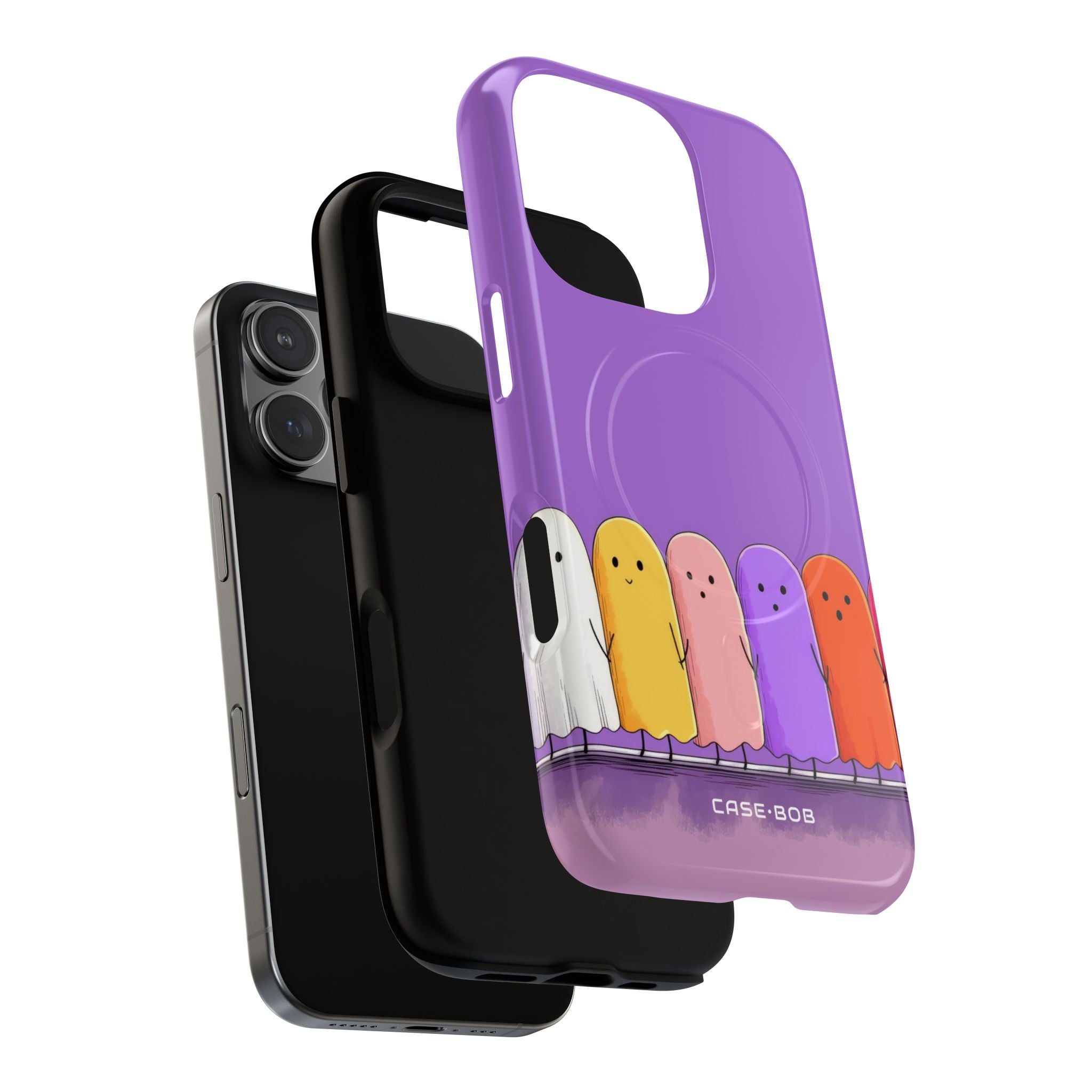 Bunte Geister iPhone 16 Pro Case - Tough+