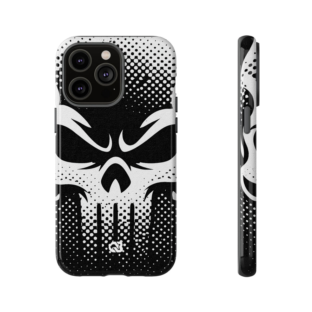 Phantom Halftone · Tough Phone Case for iPhone · Black