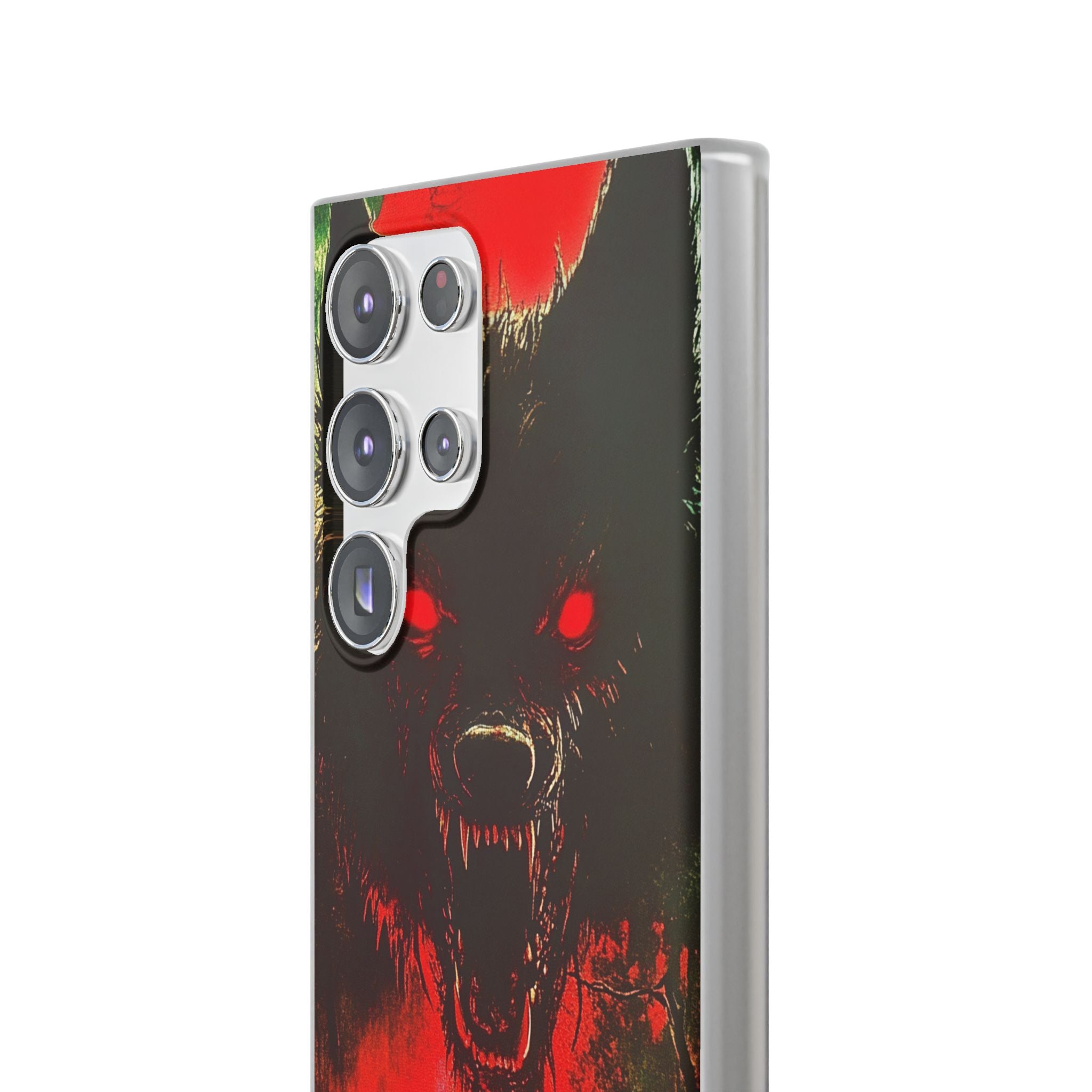 Crimson Wolf Samsung S23 Ultra Case - Soft