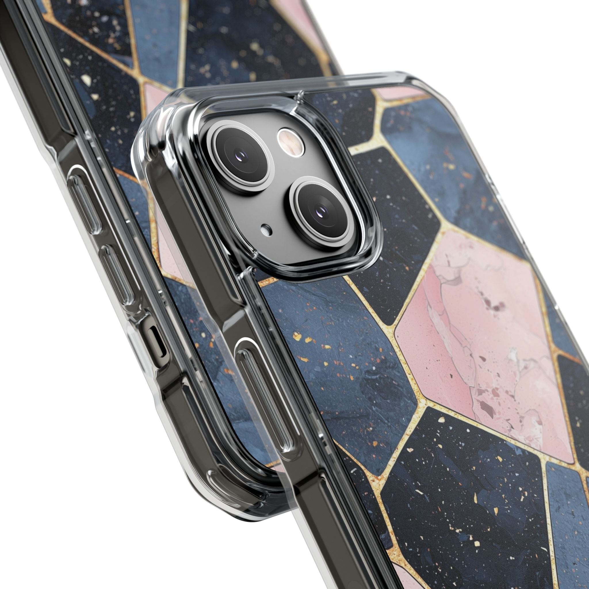 Golden Mosaic iPhone 14 Case - Impact