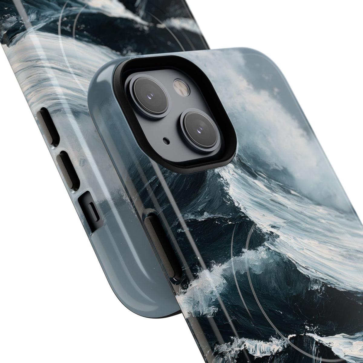 Nordic Swell · Tough 2.0 Magnetic Phone Case for iPhone · Blue