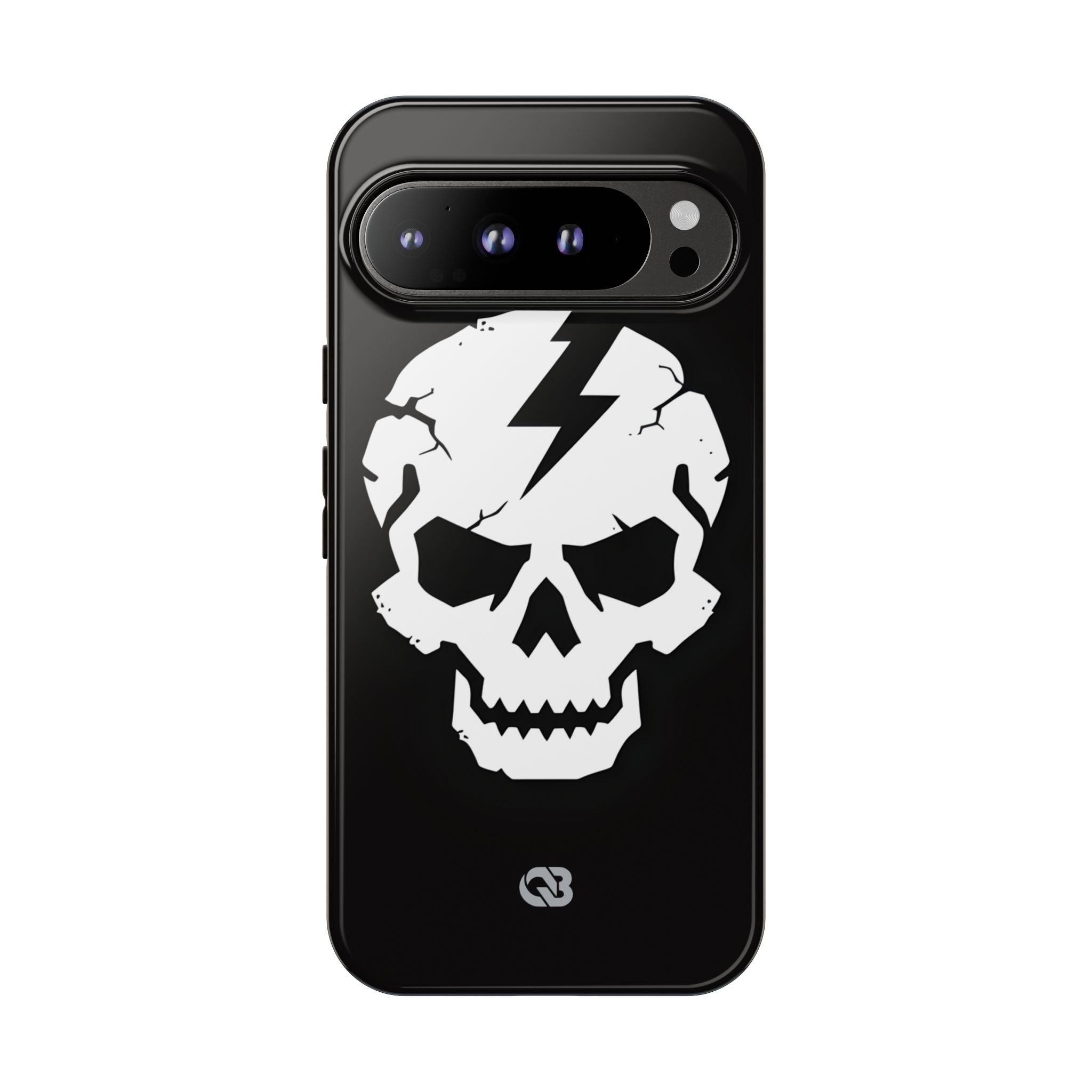 Shattered Bolt Skull · Tough Phone Case for Google Pixel