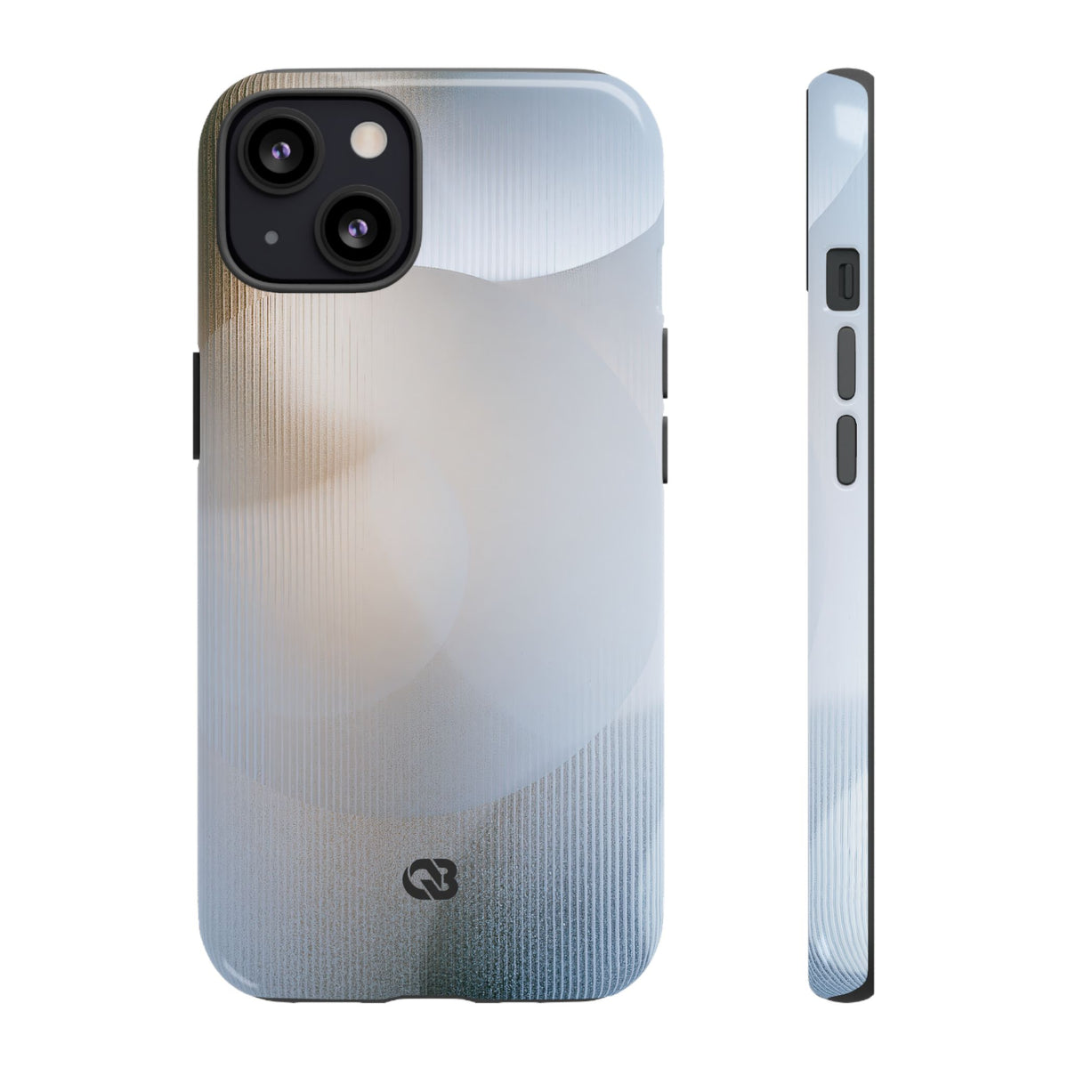 Optical Halo · Tough Phone Case for iPhone · Grey