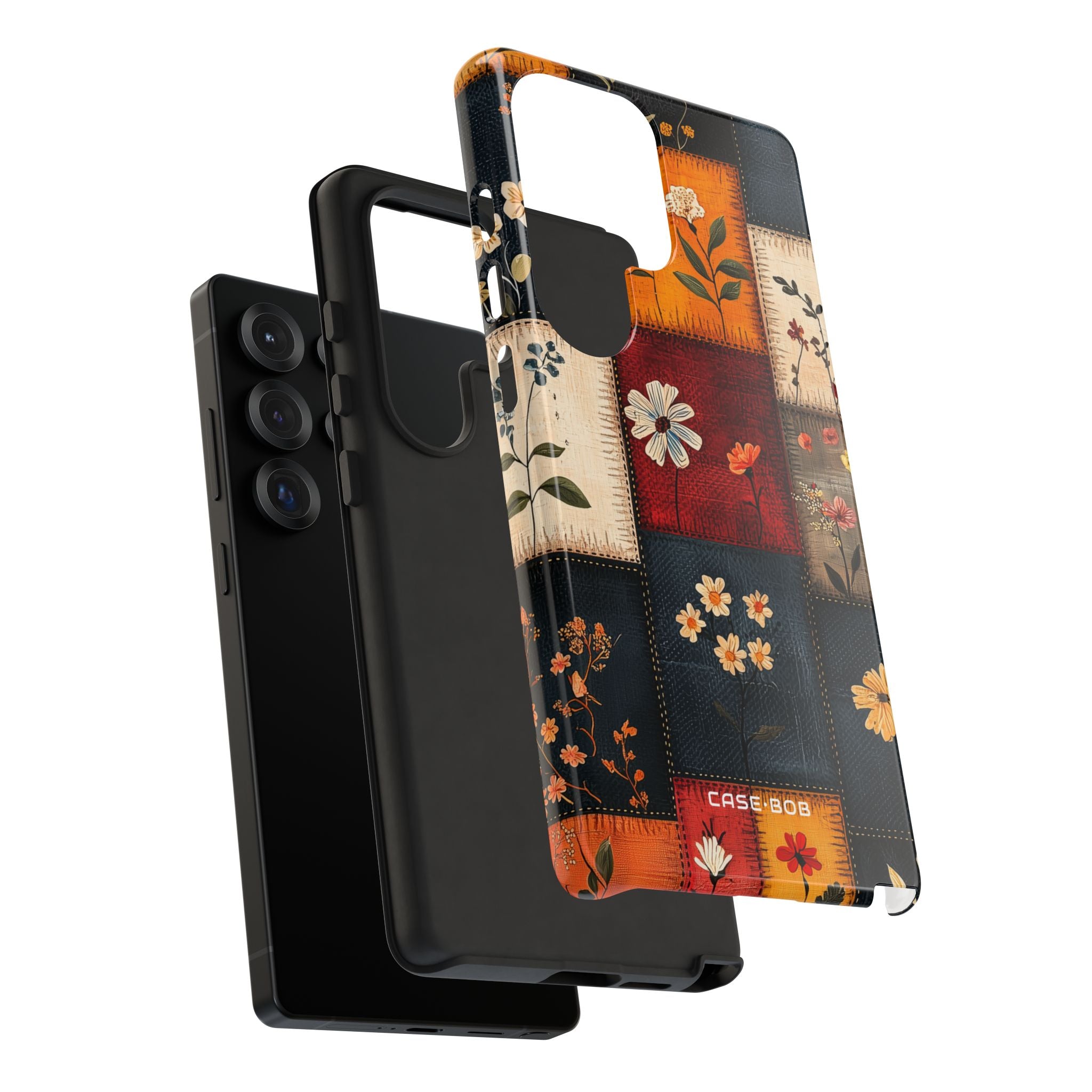 Patchwork Blooms Samsung S25 Ultra Case - Tough