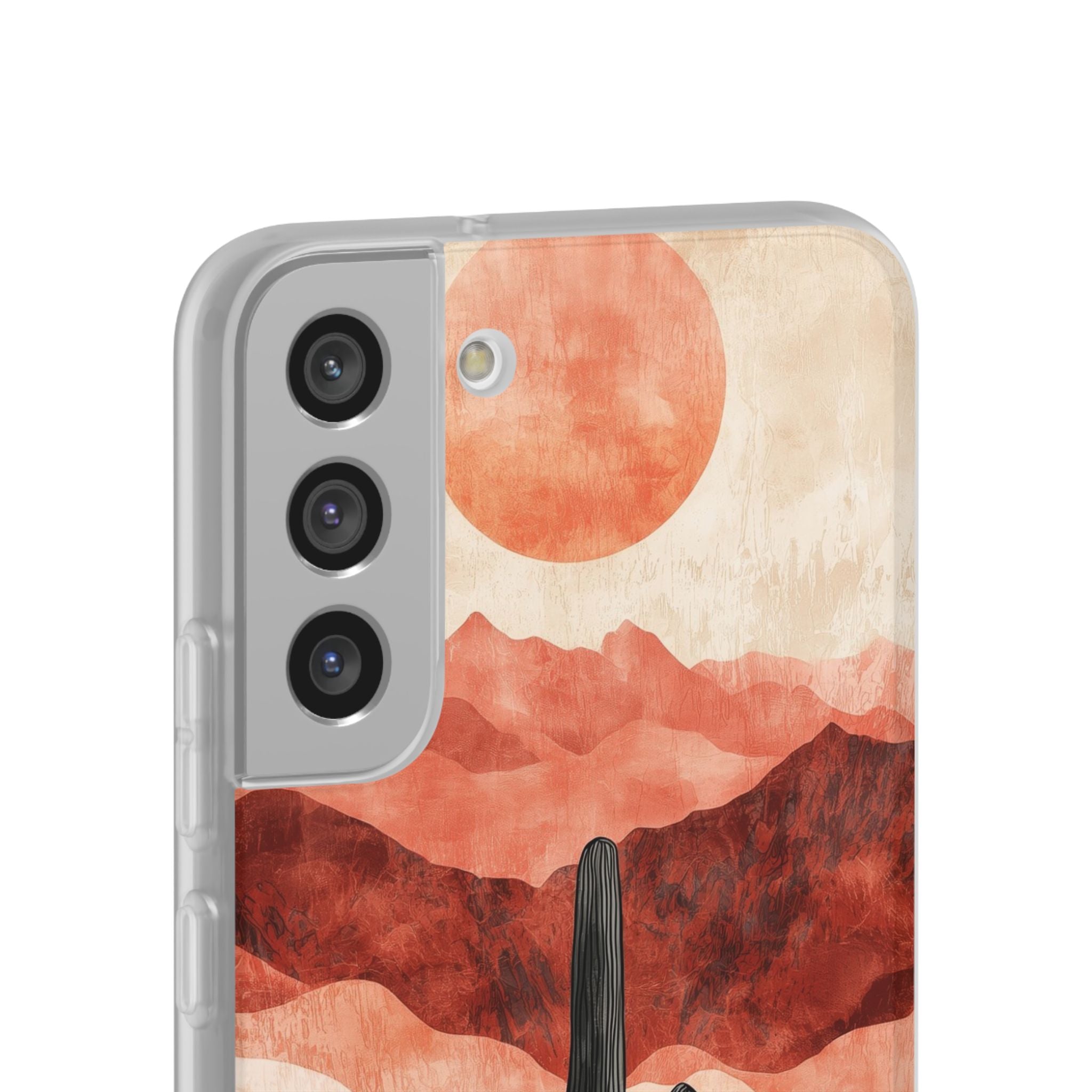 Terracotta Desert Sun · Soft Phone Case for Samsung