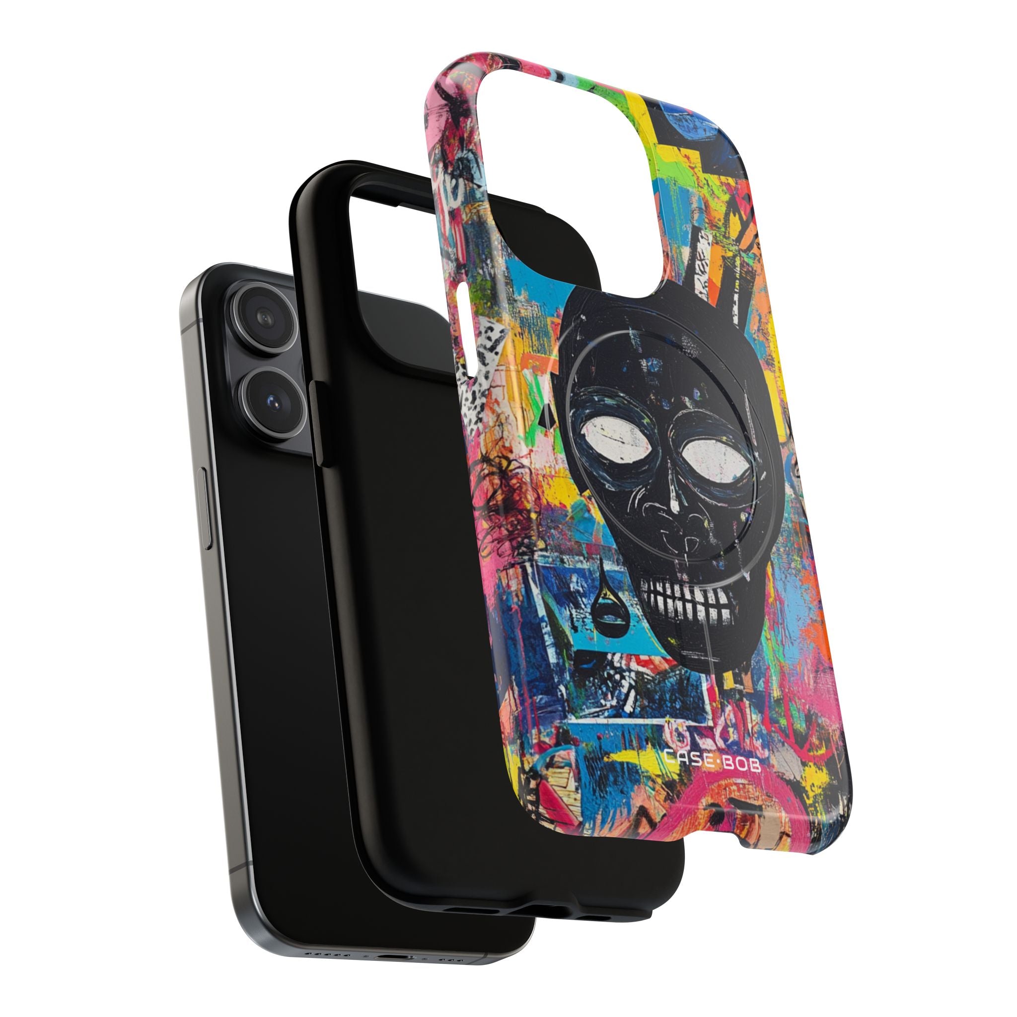 Skull Vortex iPhone 15 Pro Case - Tough+