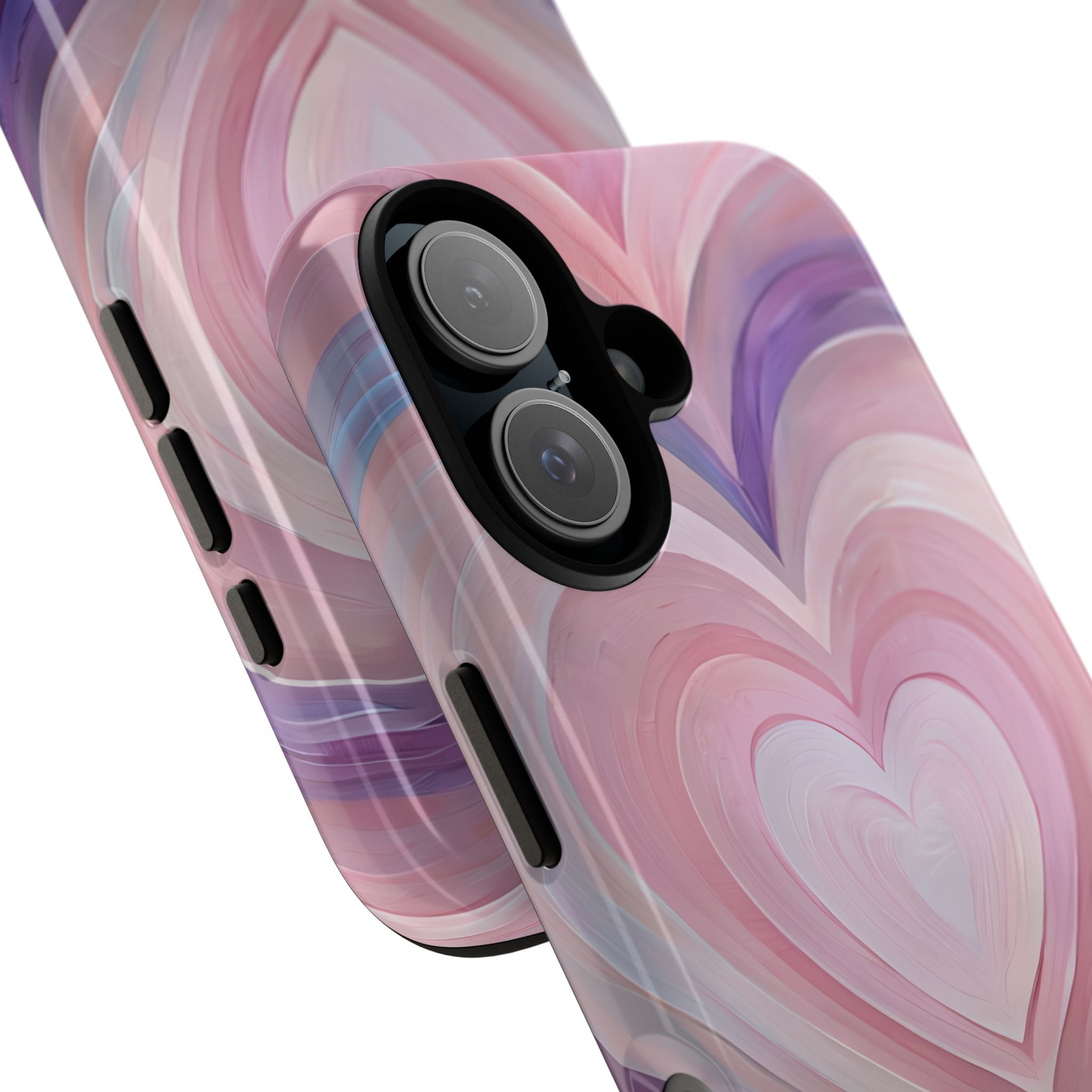 Corações Pulsantes Lavanda · Capa de Telefone Tough para iPhone