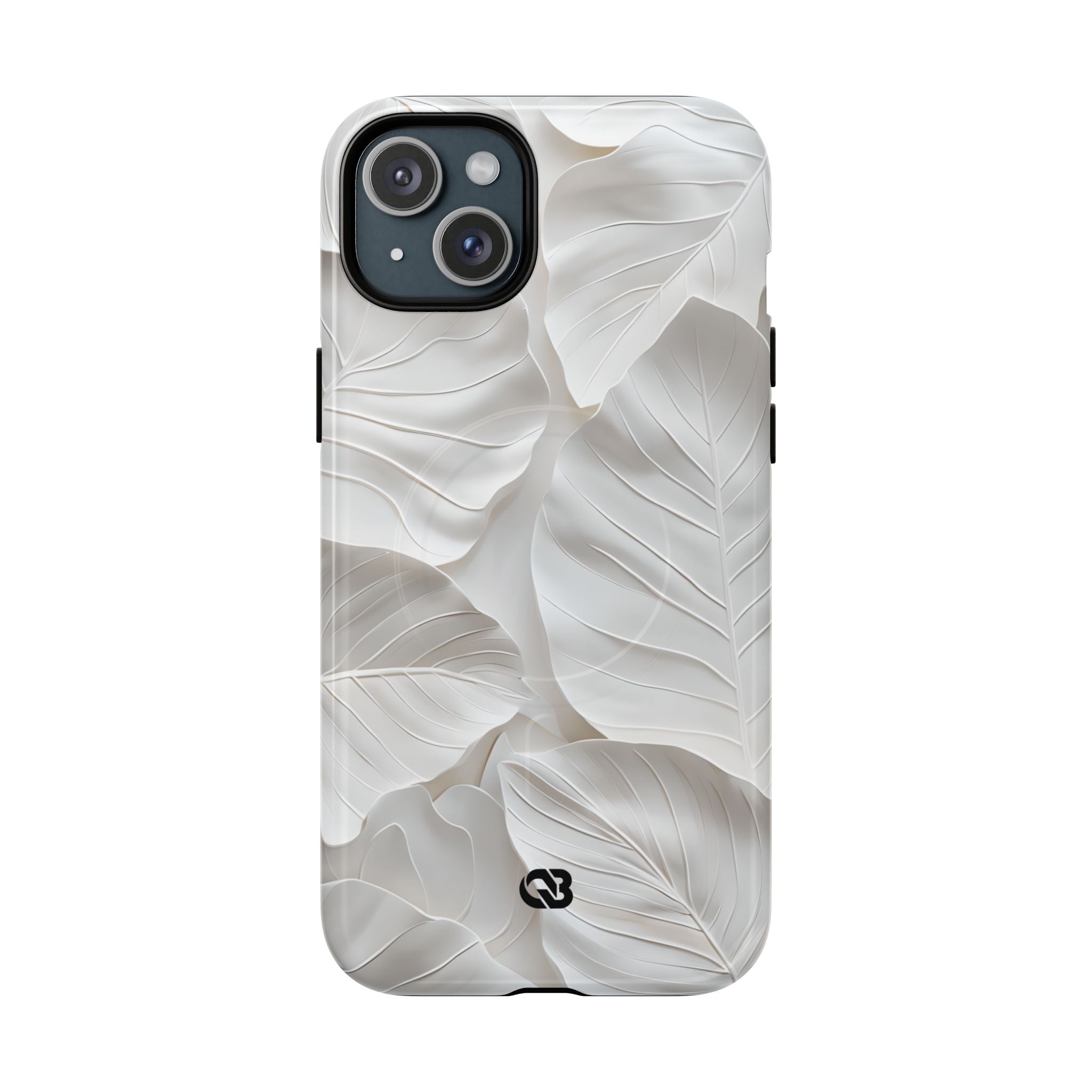 Sculpted Ivory Leaves · Tough+ Θήκη για iPhone · Magsafe
