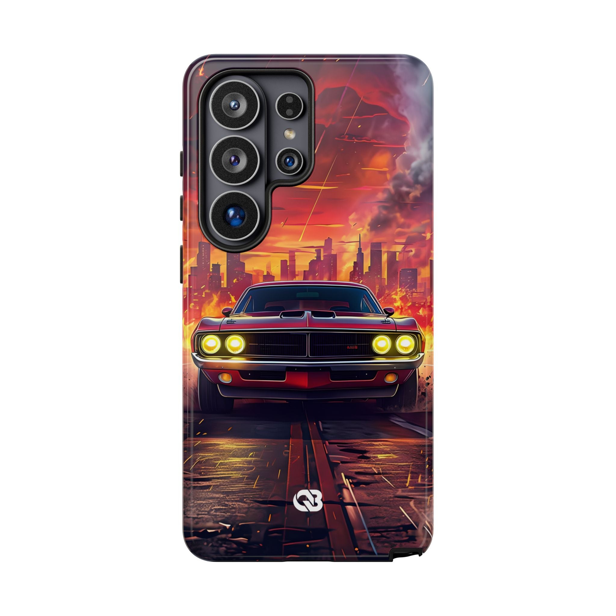 Inferno City Run · Tough Coque de téléphone pour Samsung