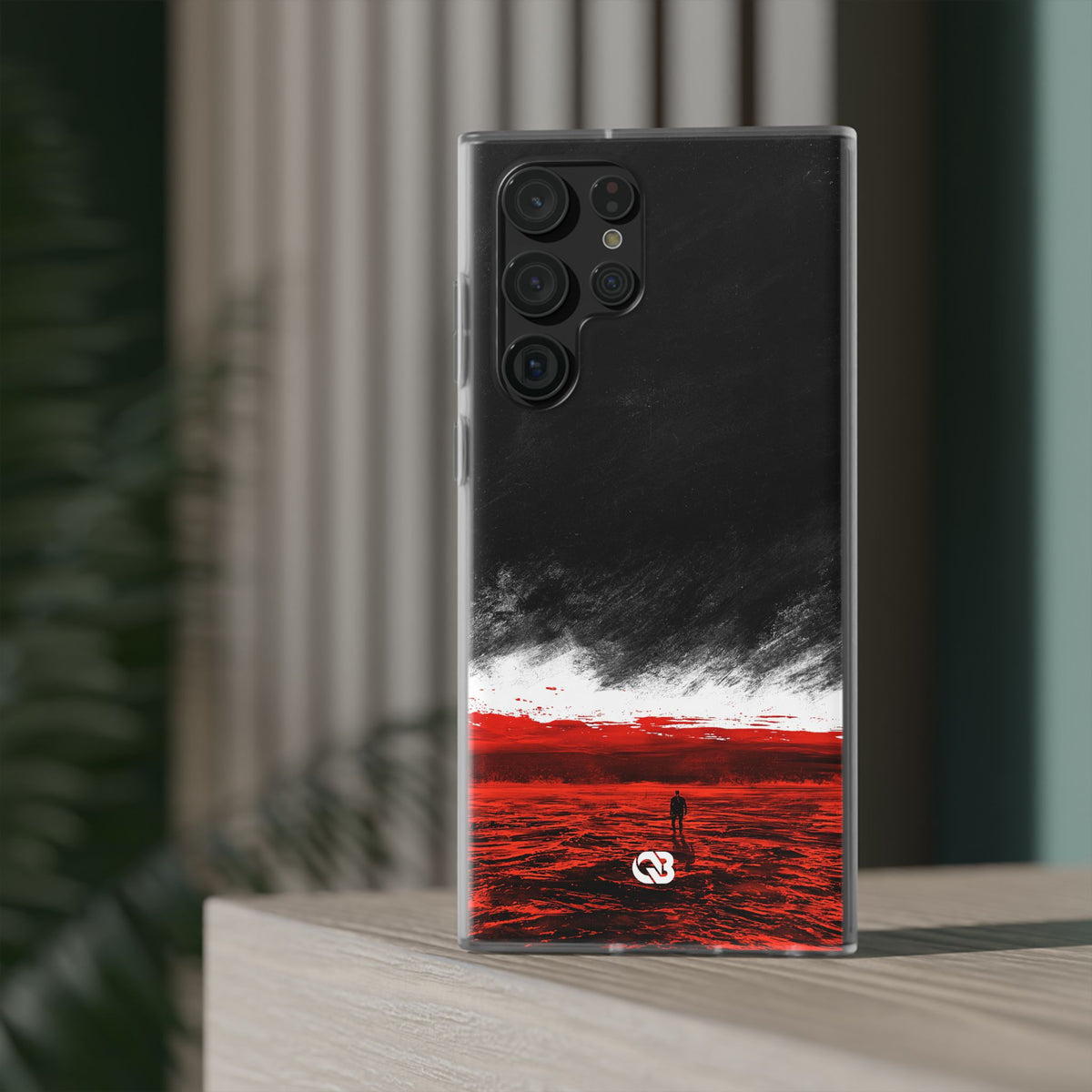 Crimson Void · Lite Phone Case for Samsung · Black