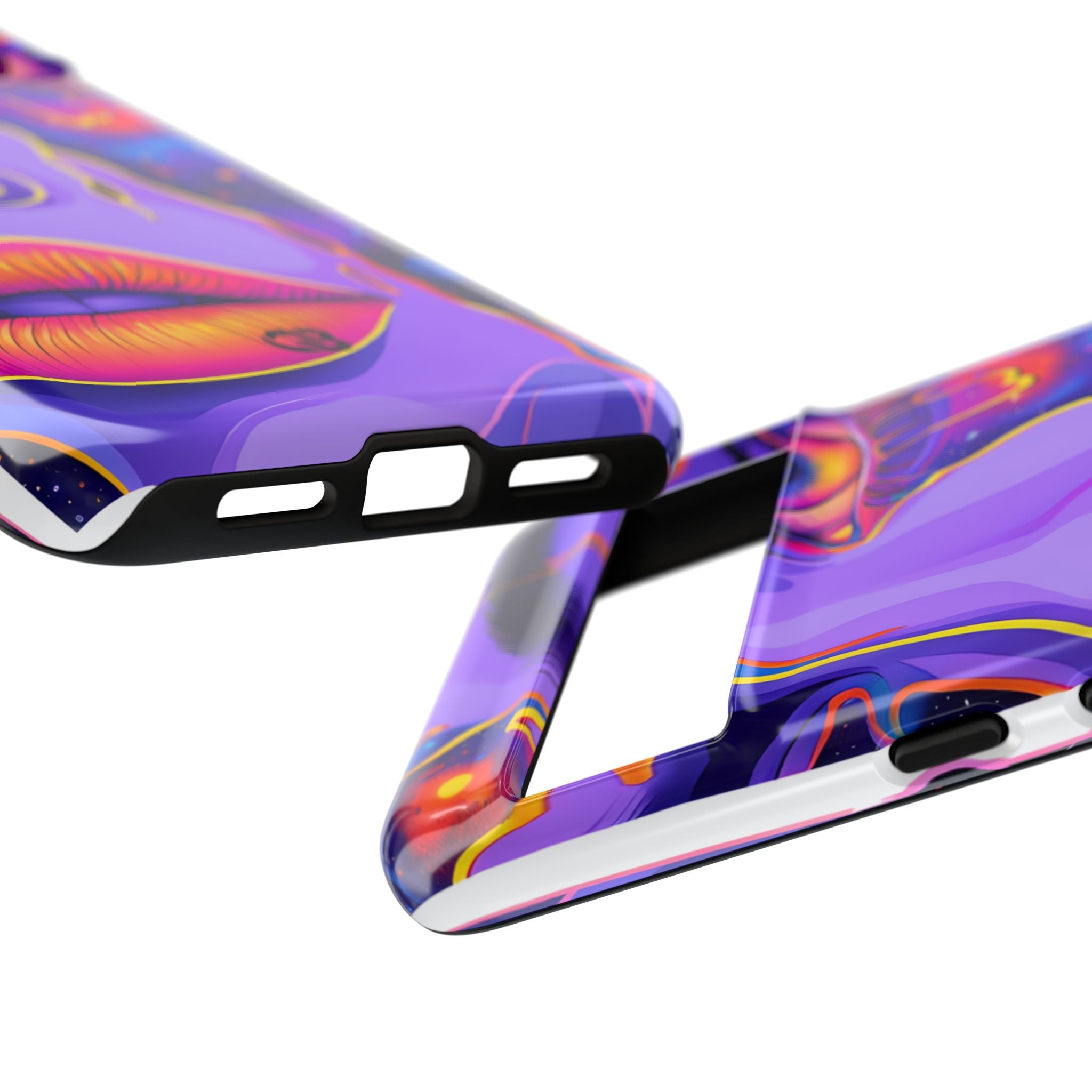 Violet Cosmic Gaze · Tough Phone Case for Google Pixel