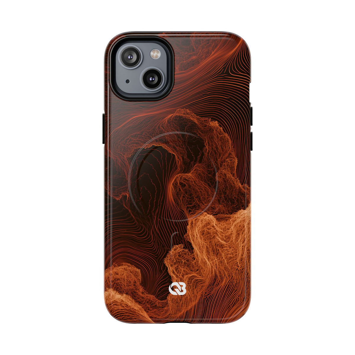 Amber Filament · Tough 2.0 Magnetic Phone Case for iPhone · Orange