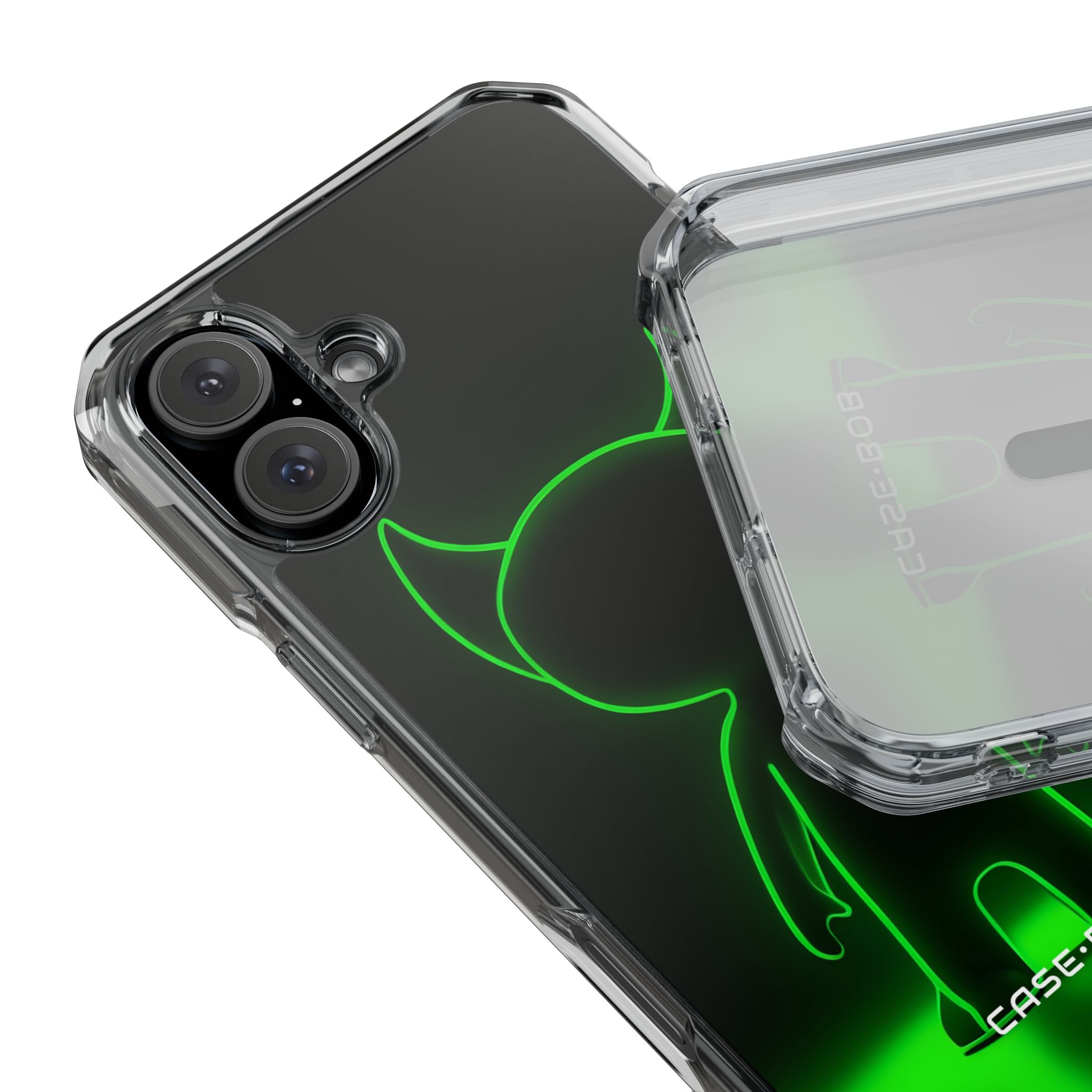 Neon Horned Glow iPhone 16 Plus Case - Impact