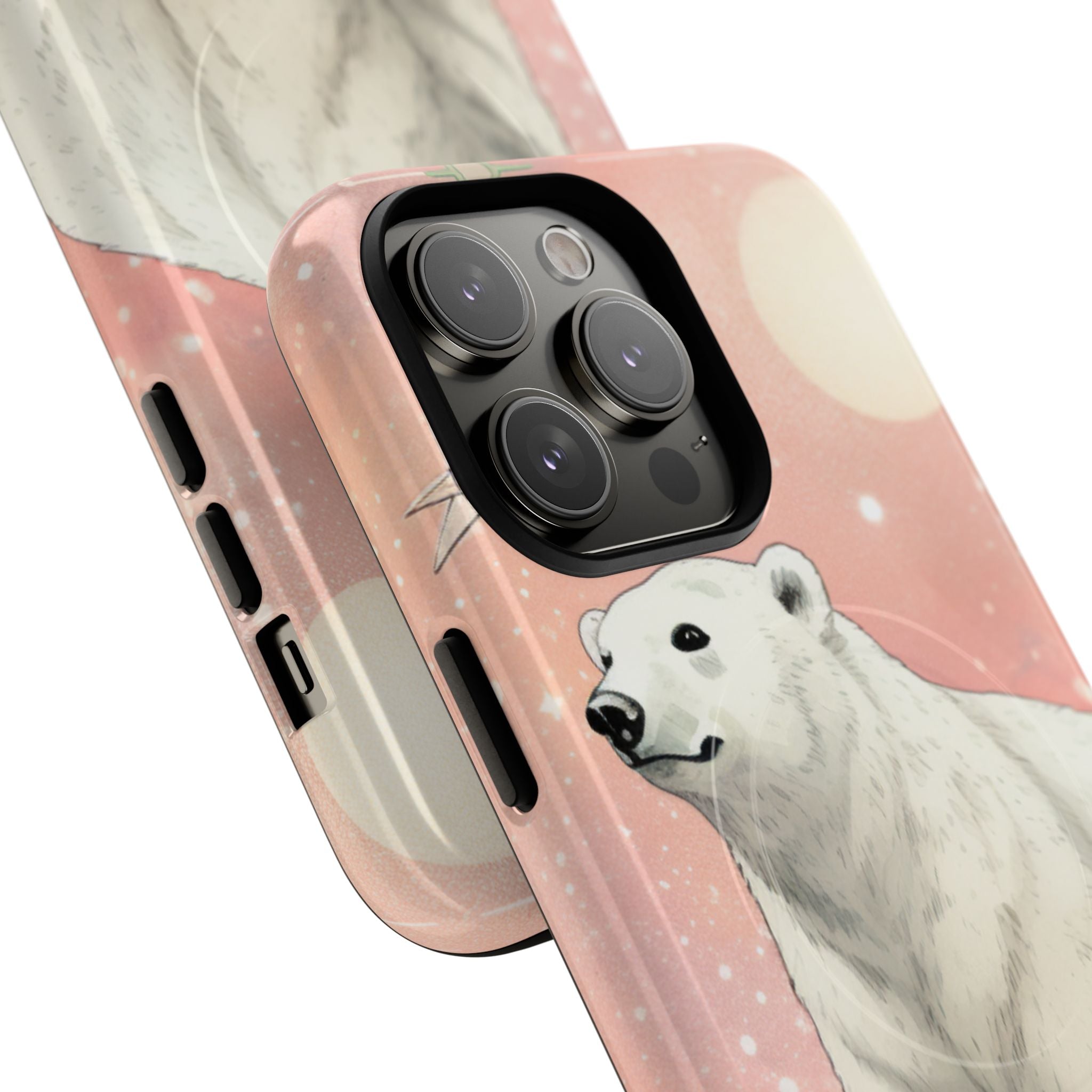 Polar Bear Dream iPhone 14 Pro Max - Kova+ suojakotelo