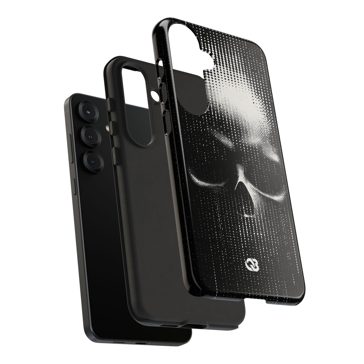 Raster Phantom · Tough Phone Case for Samsung · Black