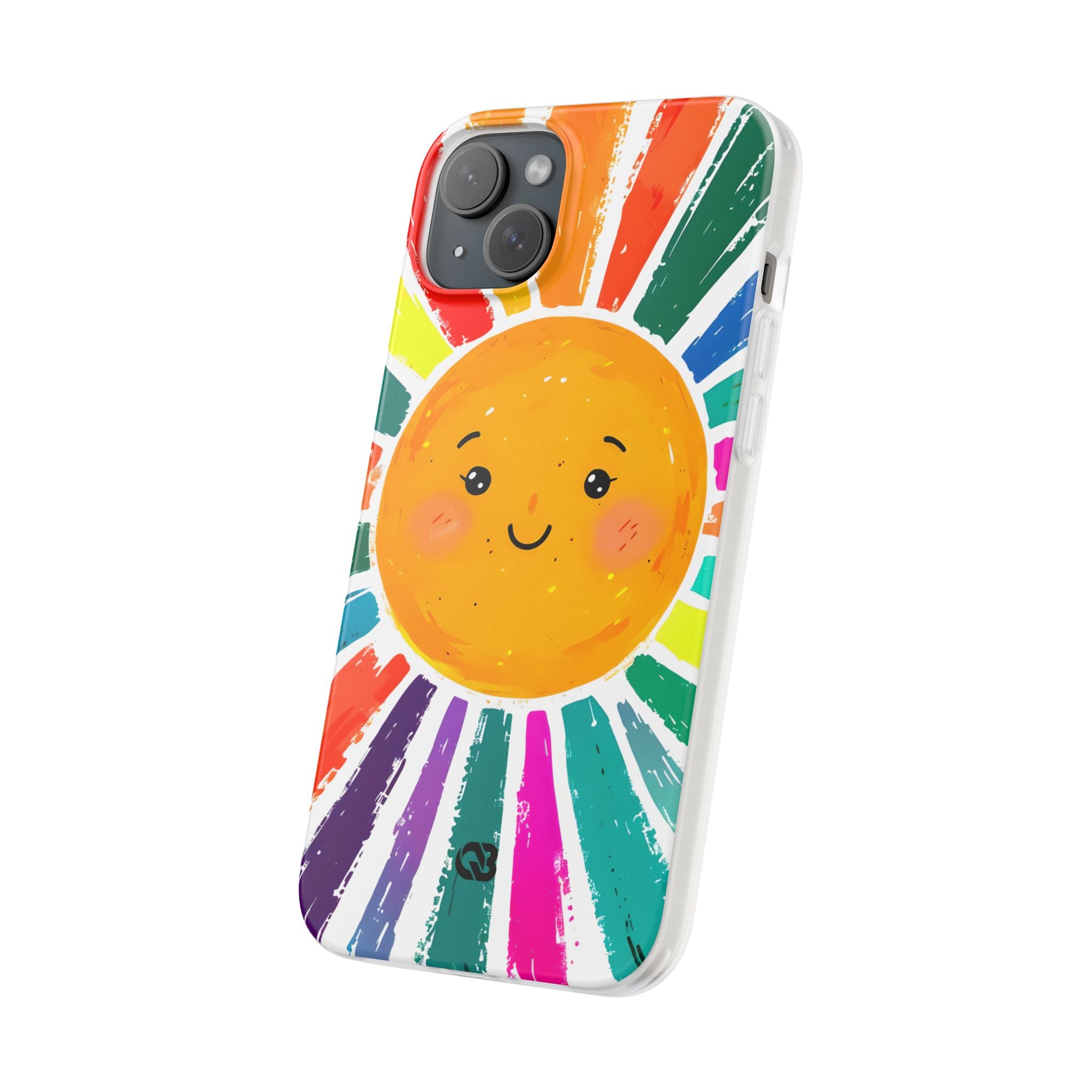 Vibrant Solar Smile · Soft Phone Case for iPhone