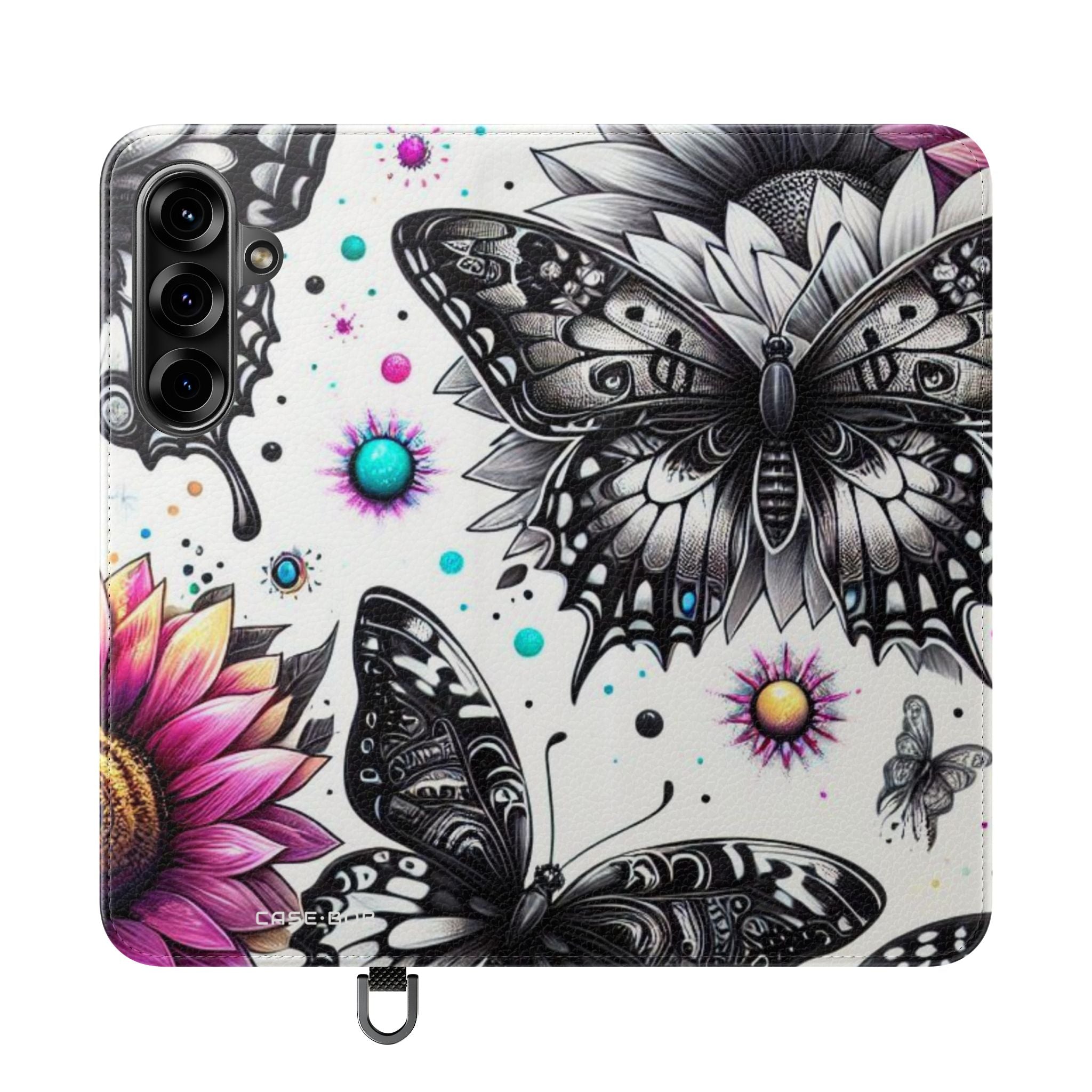 Monochrome Flutter - Samsung S25+ Case - Pung