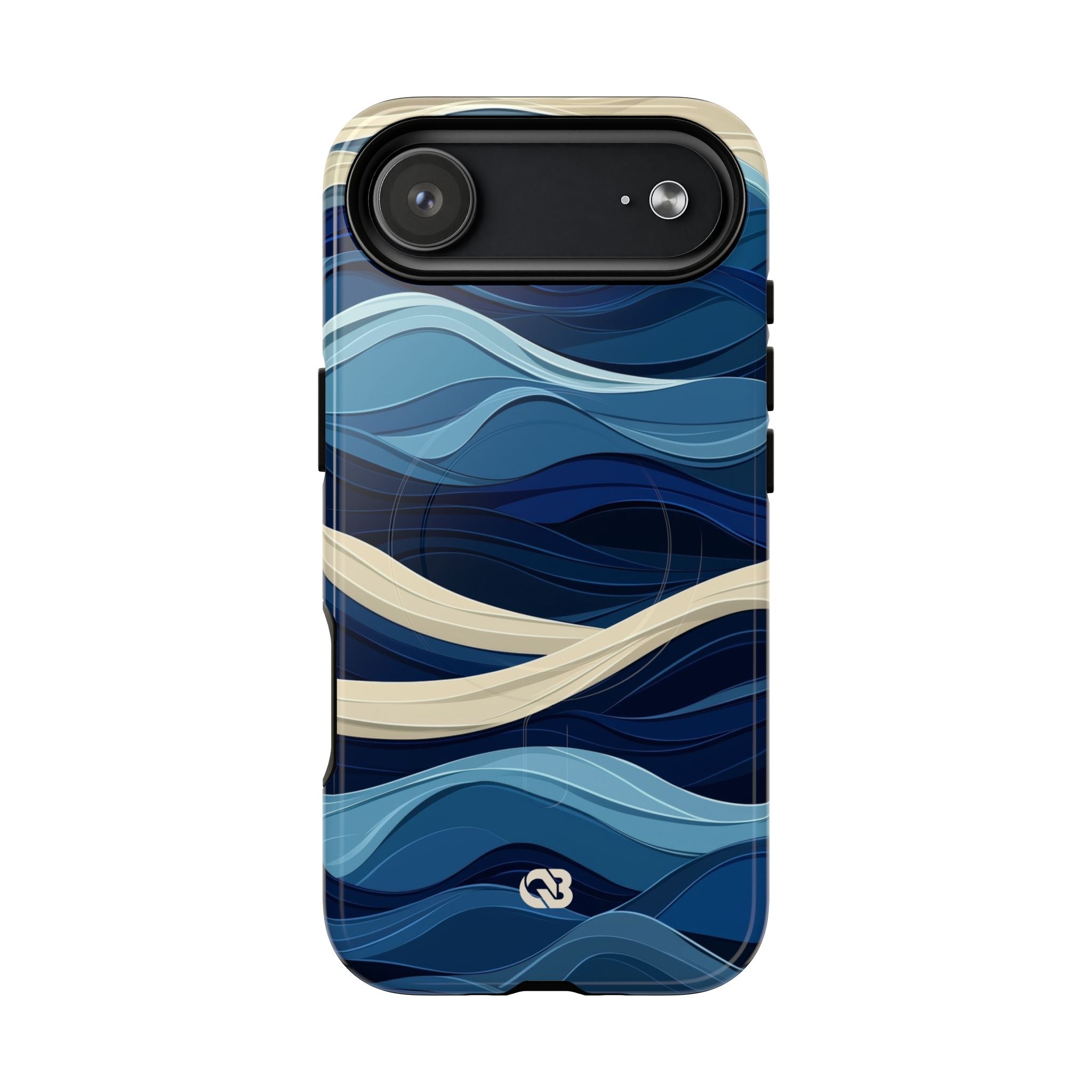 Cobalt Coast Layers · Tough+ Phone Case for iPhone · Magsafe