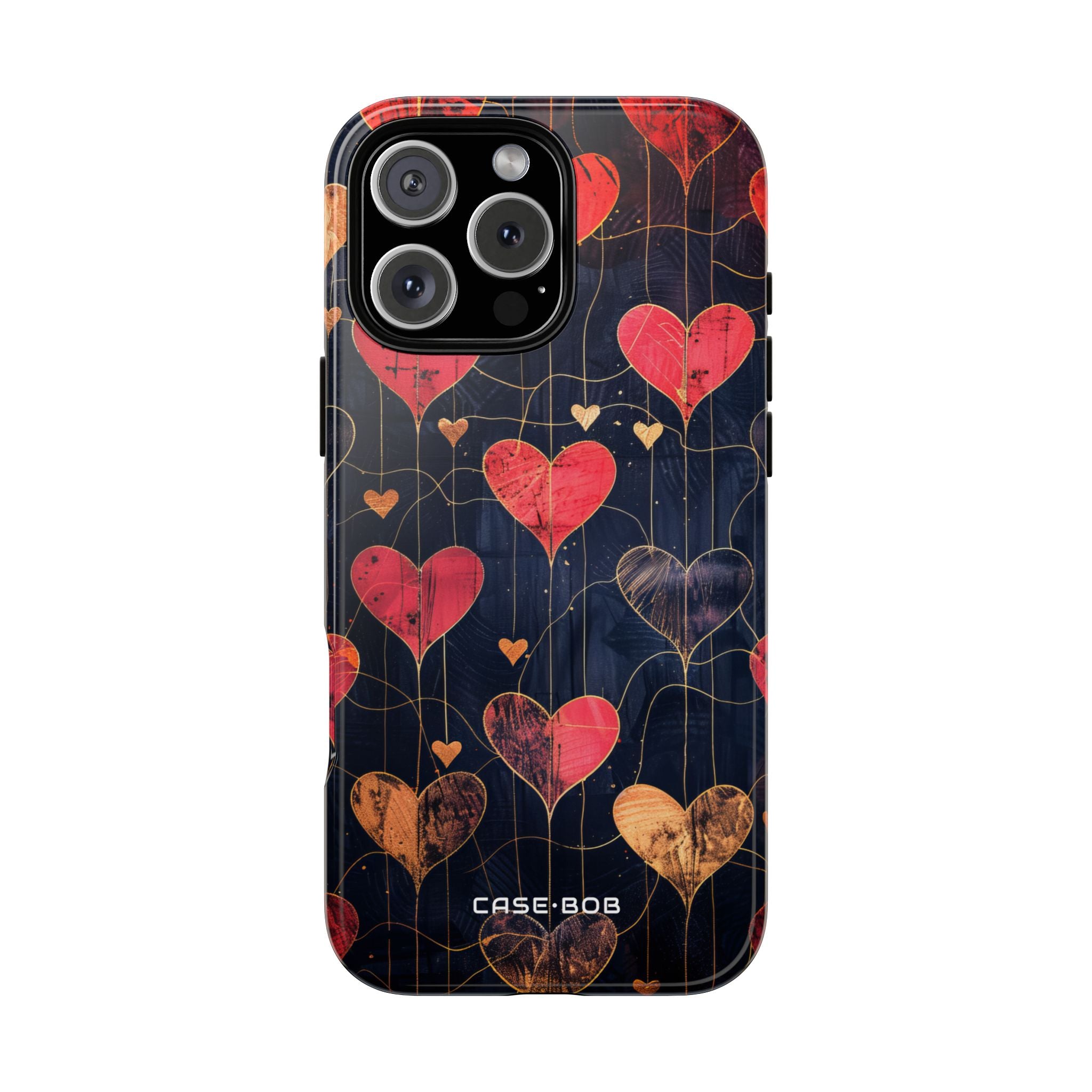 Golden Hearts Network iPhone 16 Pro Max Case - Tough