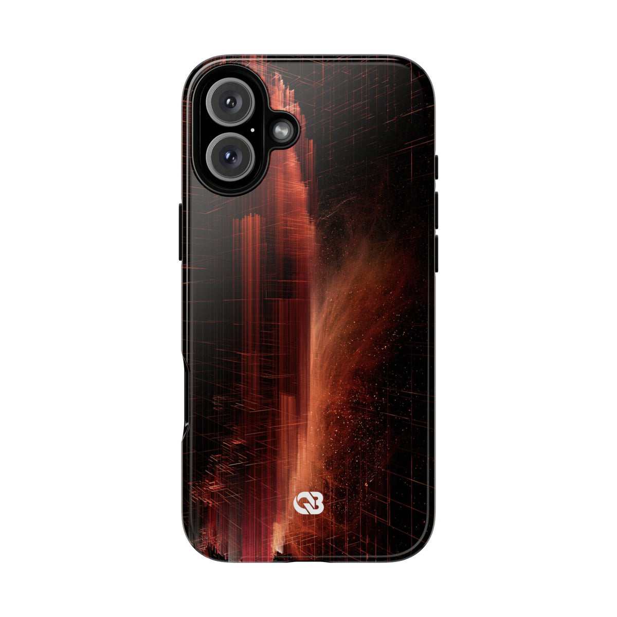 Luminous Monolith · Tough Phone Case for iPhone · Black