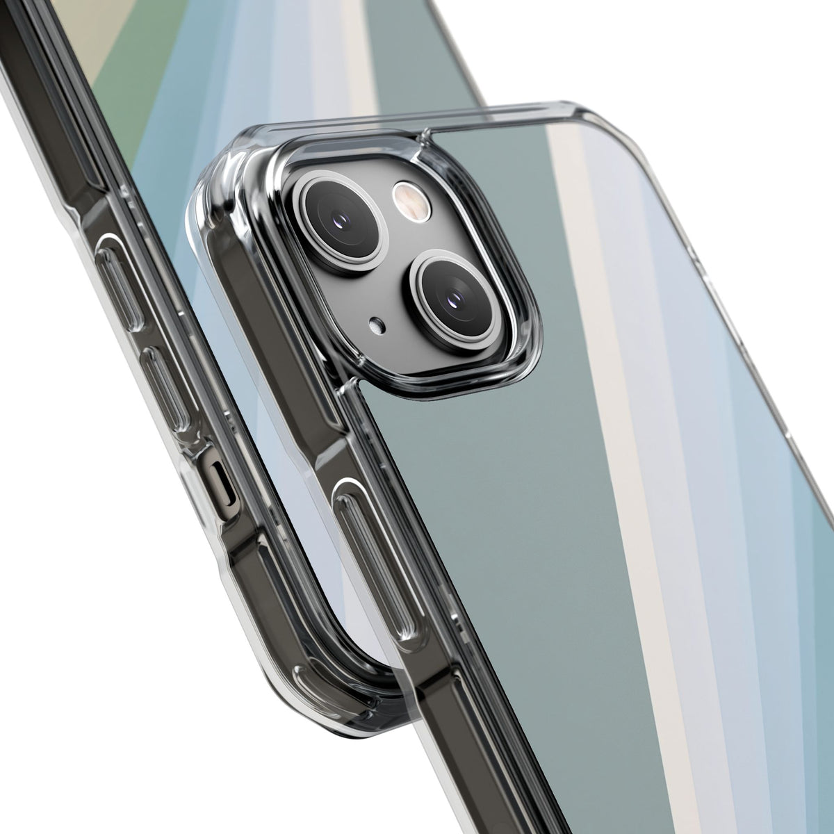 Green Impact MagSafe Phone Case for iPhone - Sage Prism Beam