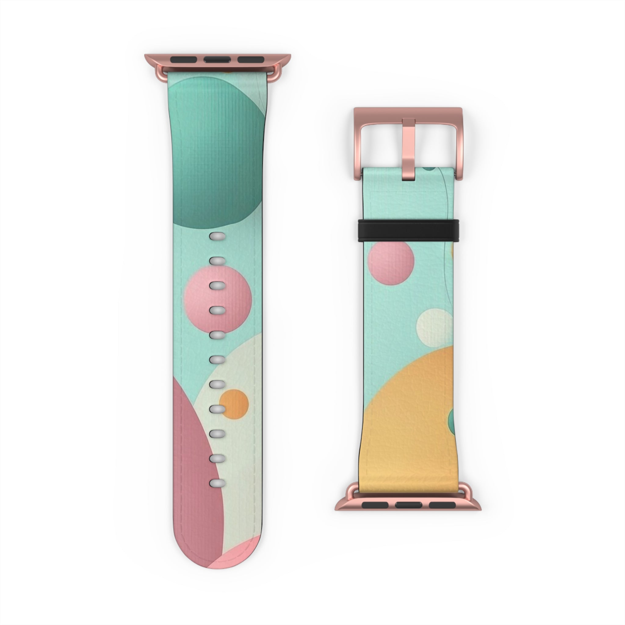 Pastel Circles Flow - Watch Band