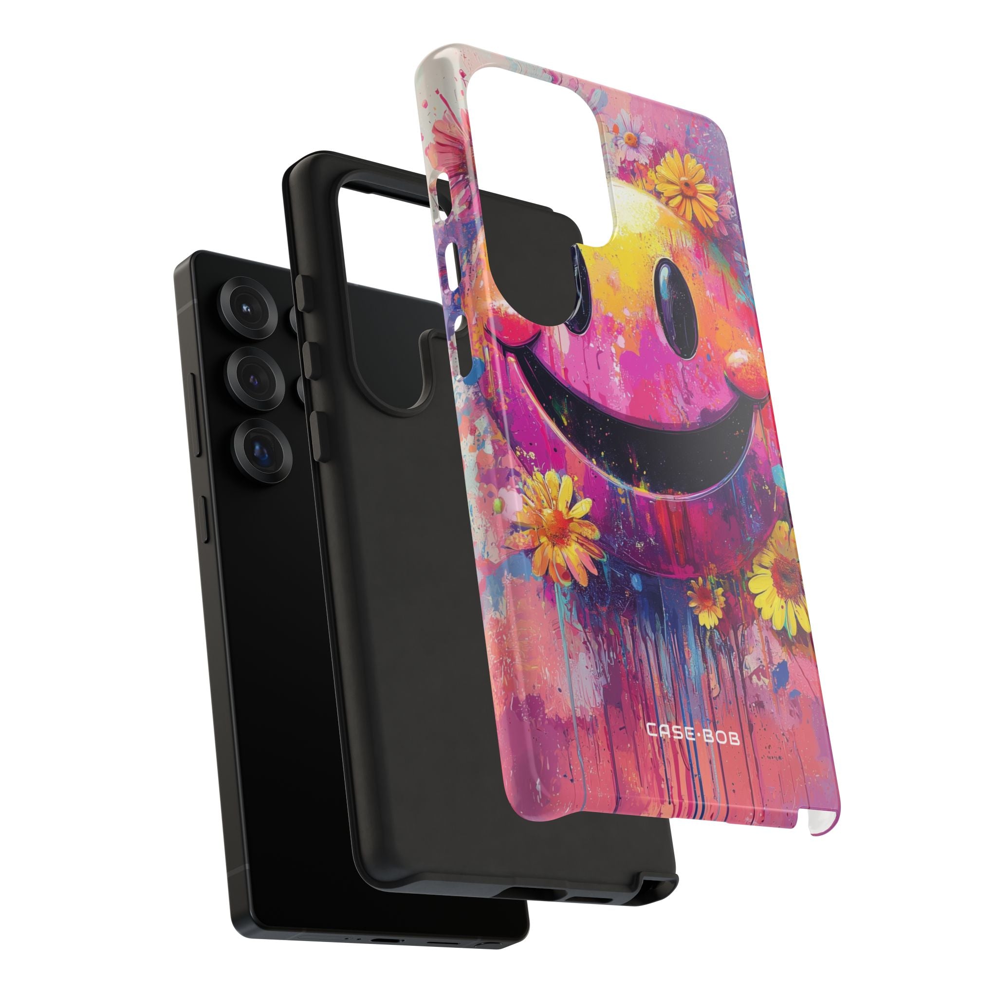 Smiley Bloom Samsung S25 Ultra Case - Tough