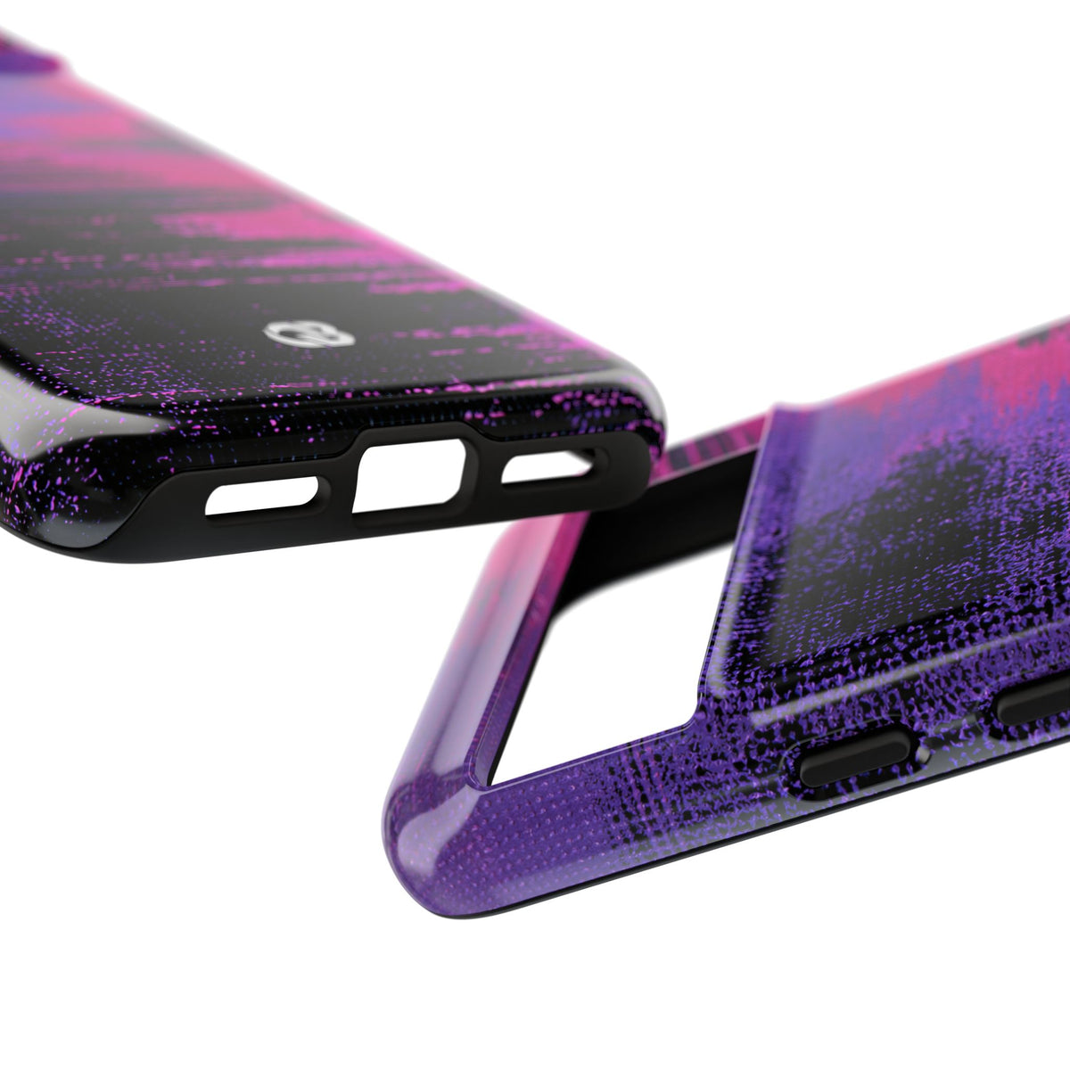Neon Signal Shift · Tough Phone Case for Pixel · Purple