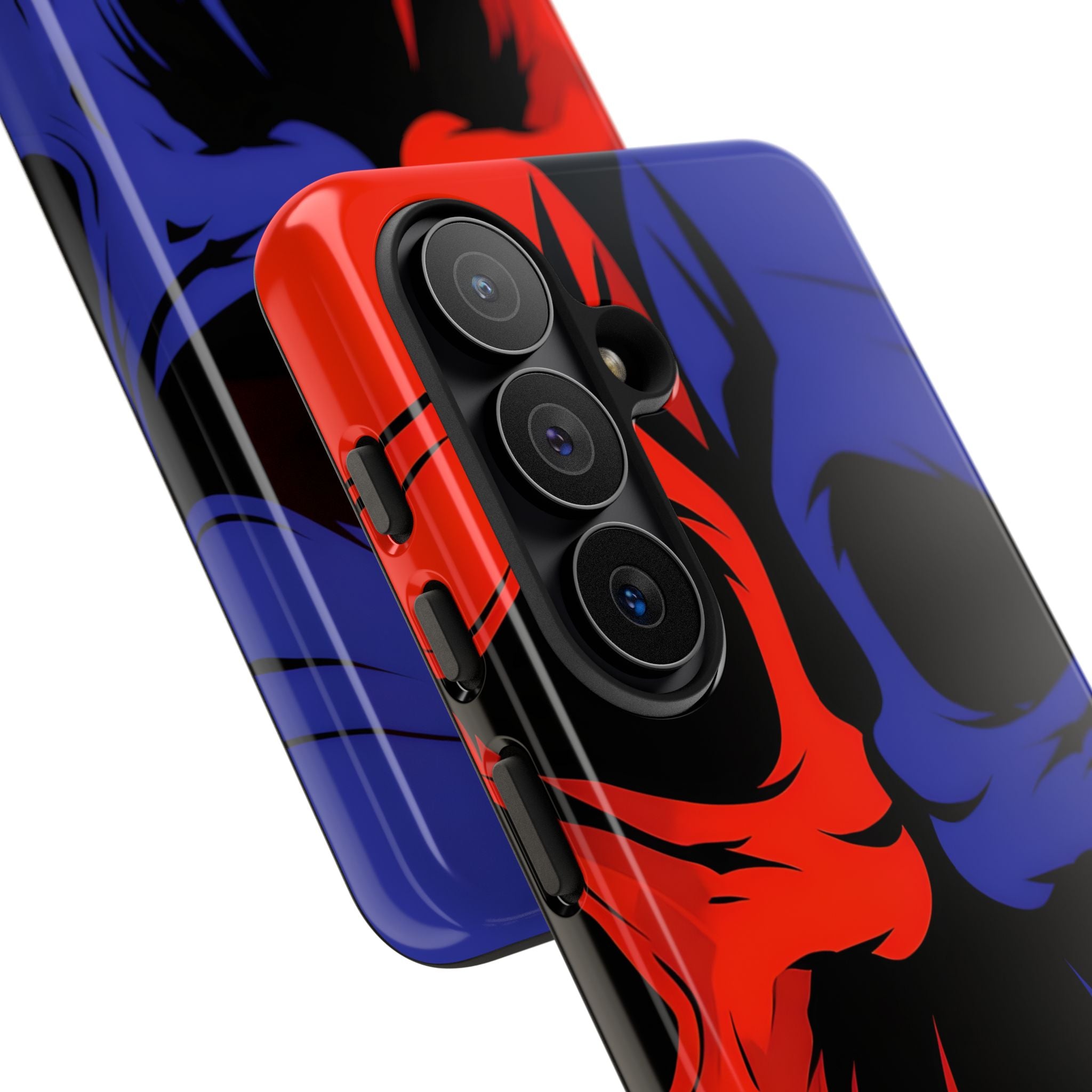 Crimson Cobalt Skulls · Tough Phone Case Samsungille