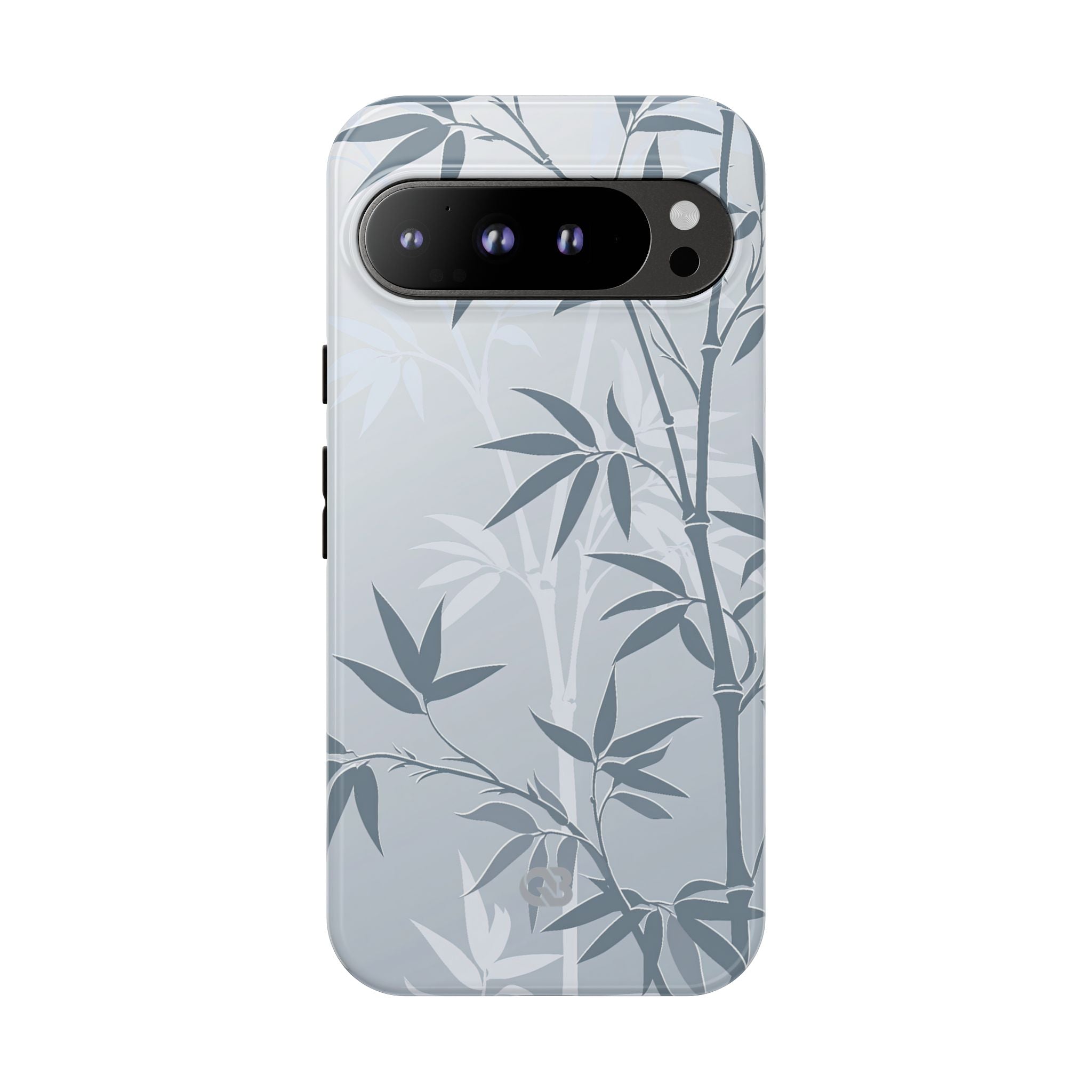 Blue Tough Phone Case for Google Pixel - Slate Bamboo Shadow