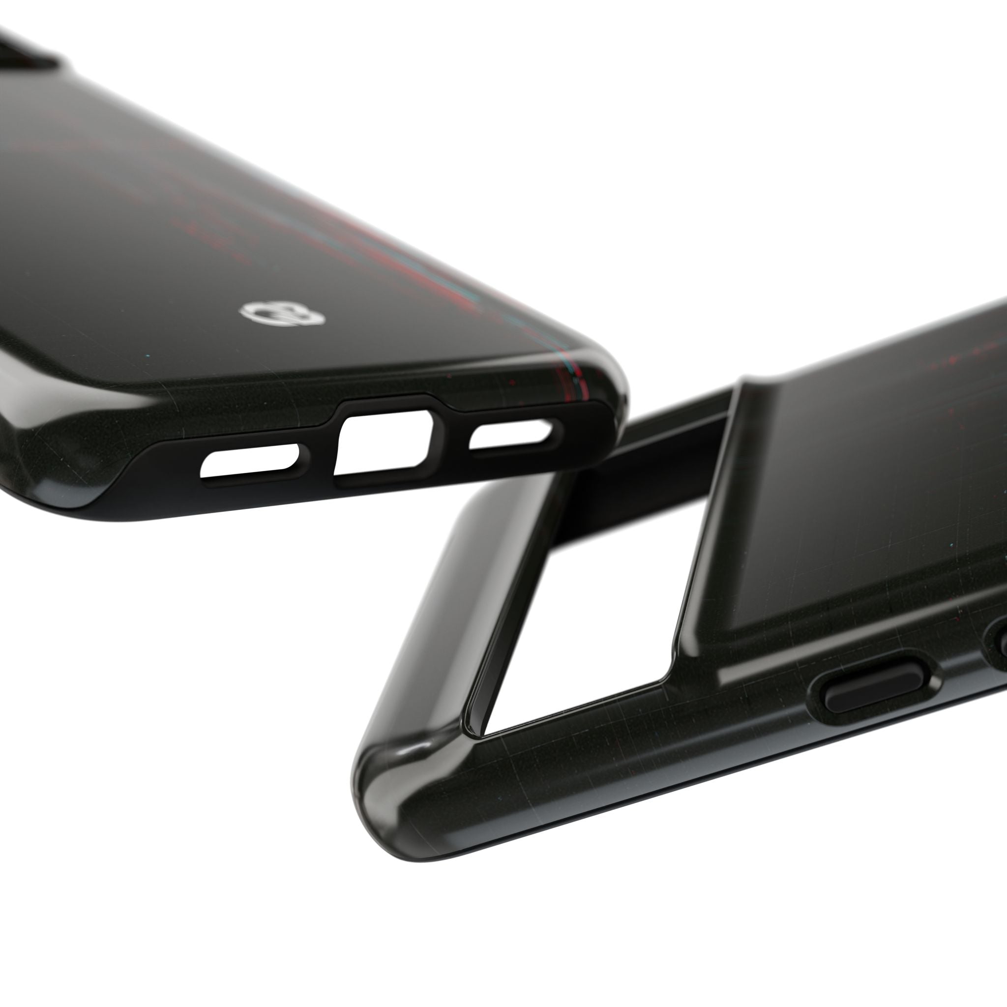 Black Tough Phone Case for Google Pixel - Corrupted Data Stream