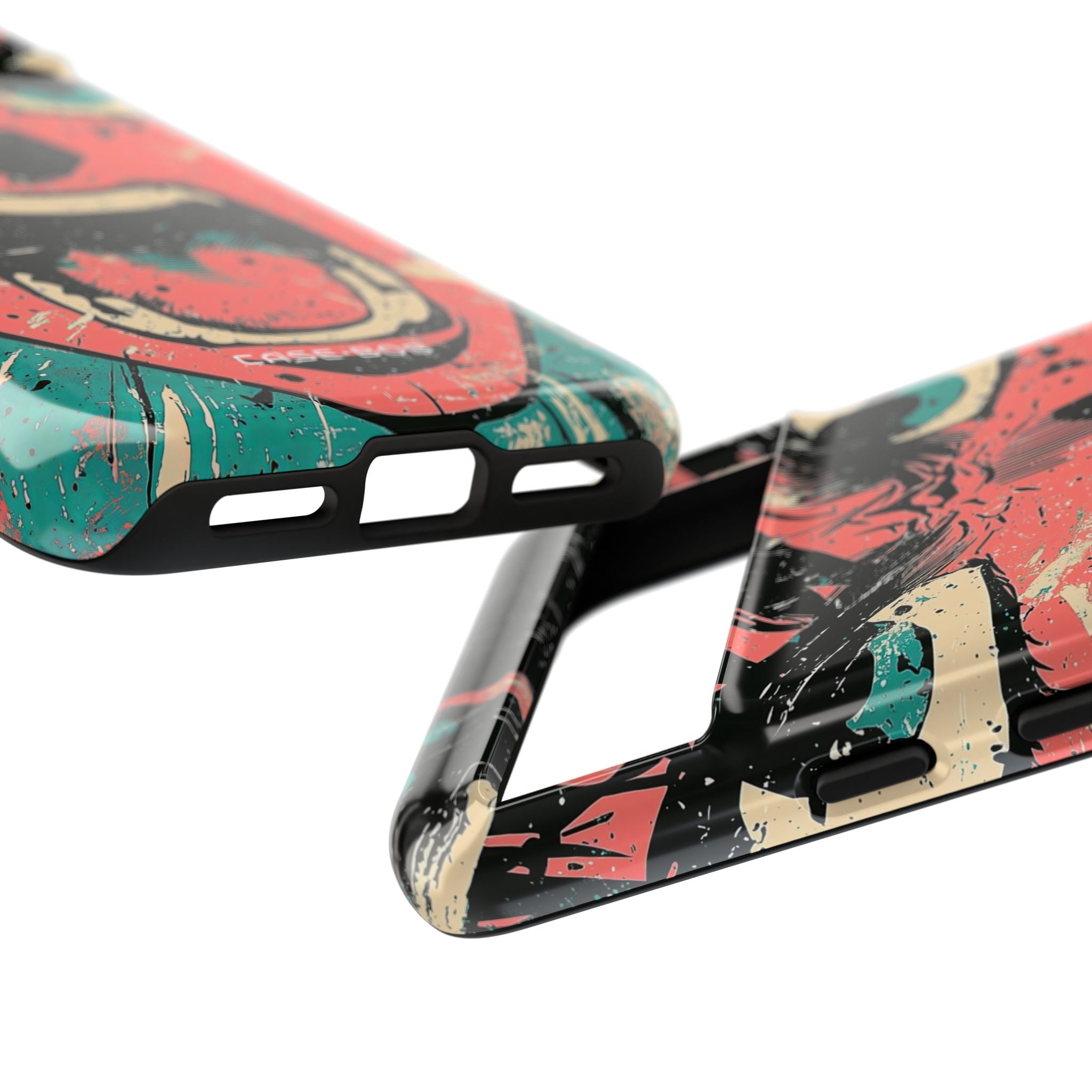 Screaming Face Pink Google Pixel 8 Case - Tough