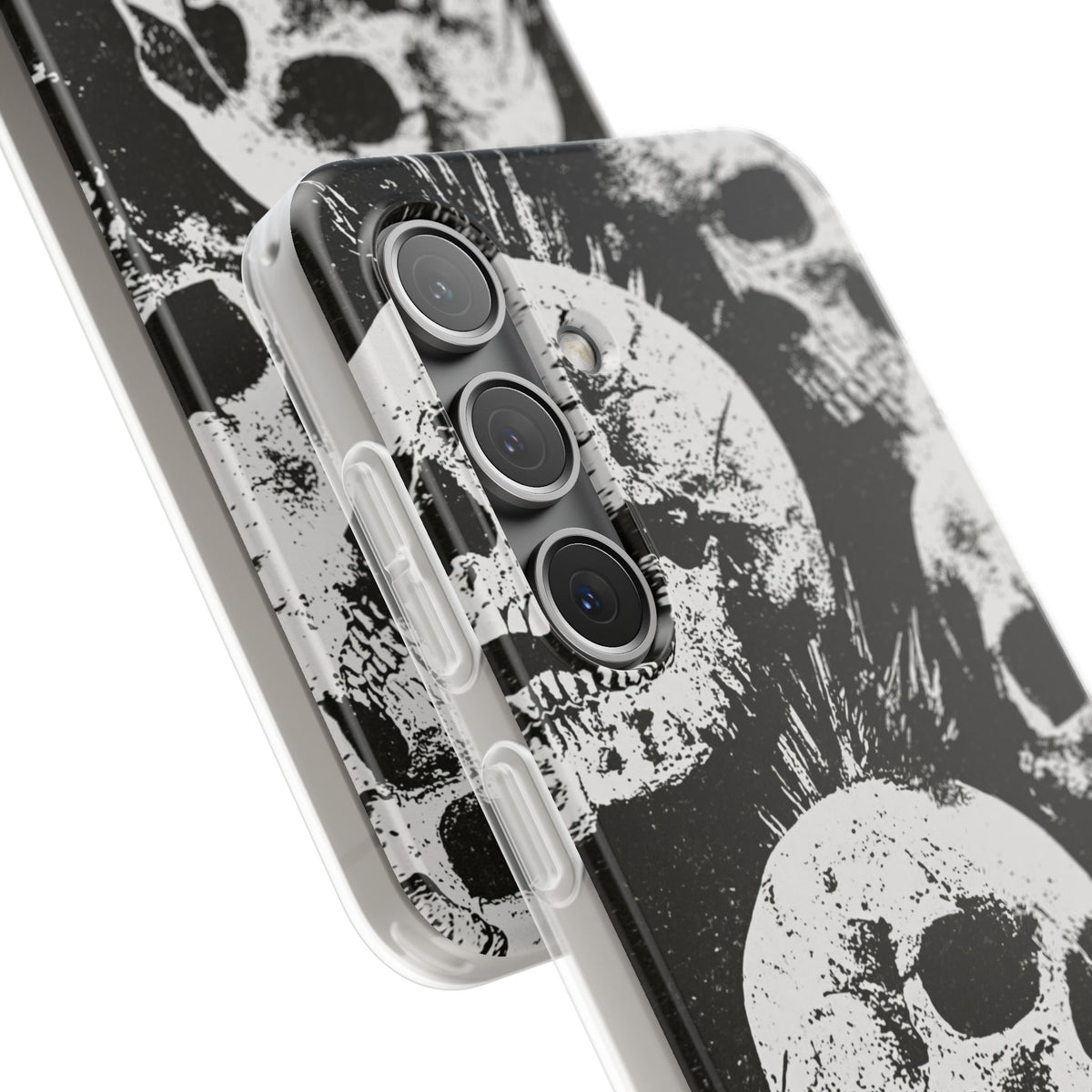 Punk Skull Riot · Lite Phone Case for Samsung · Black