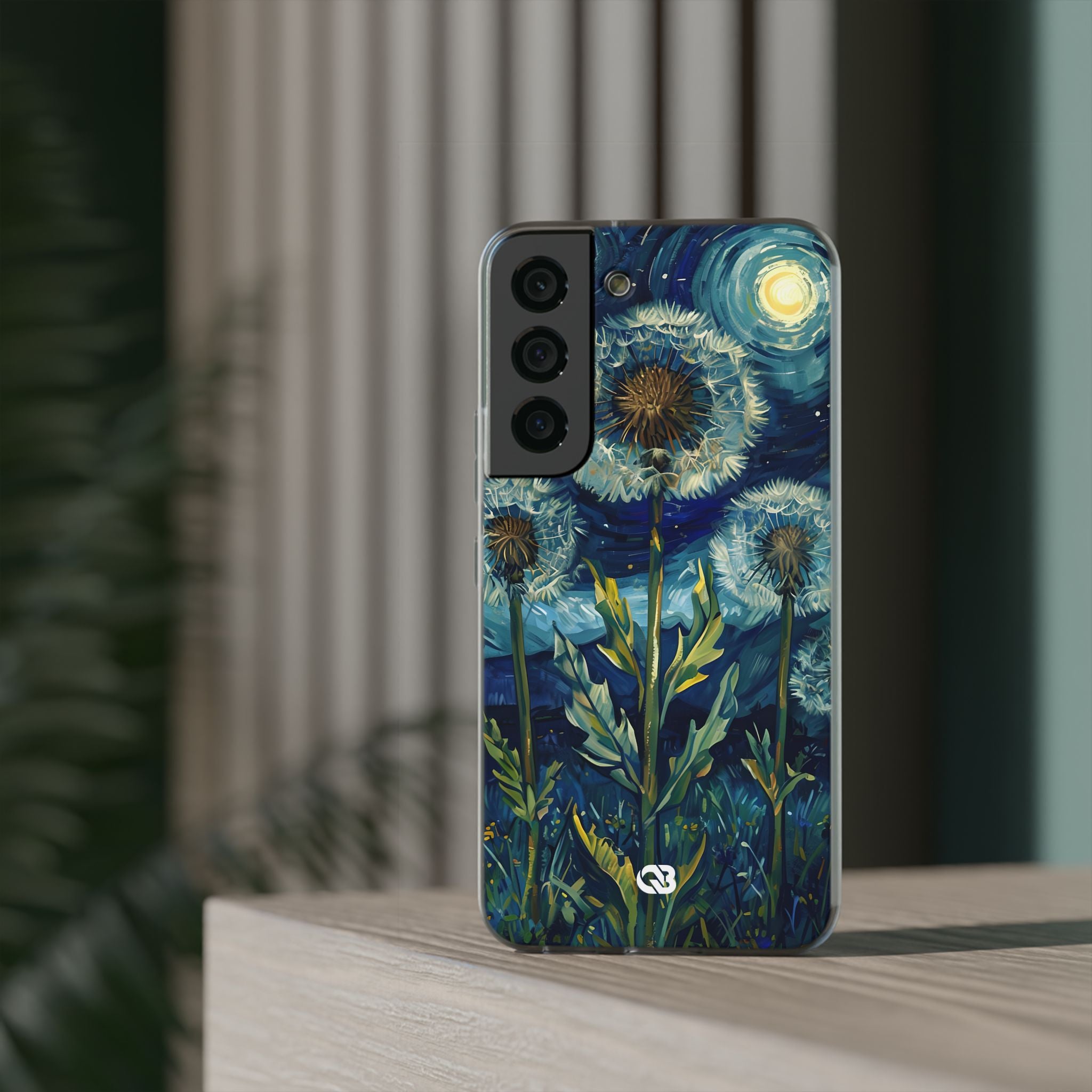 Starry Dandelion Swirl · Soft Phone Case for Samsung