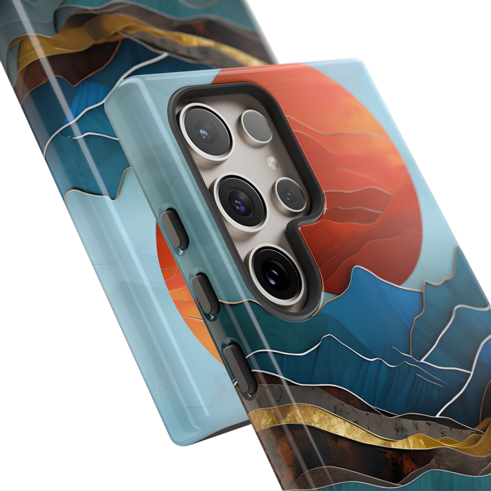 Molten Sun Peaks · Tough Phone Case for Samsung