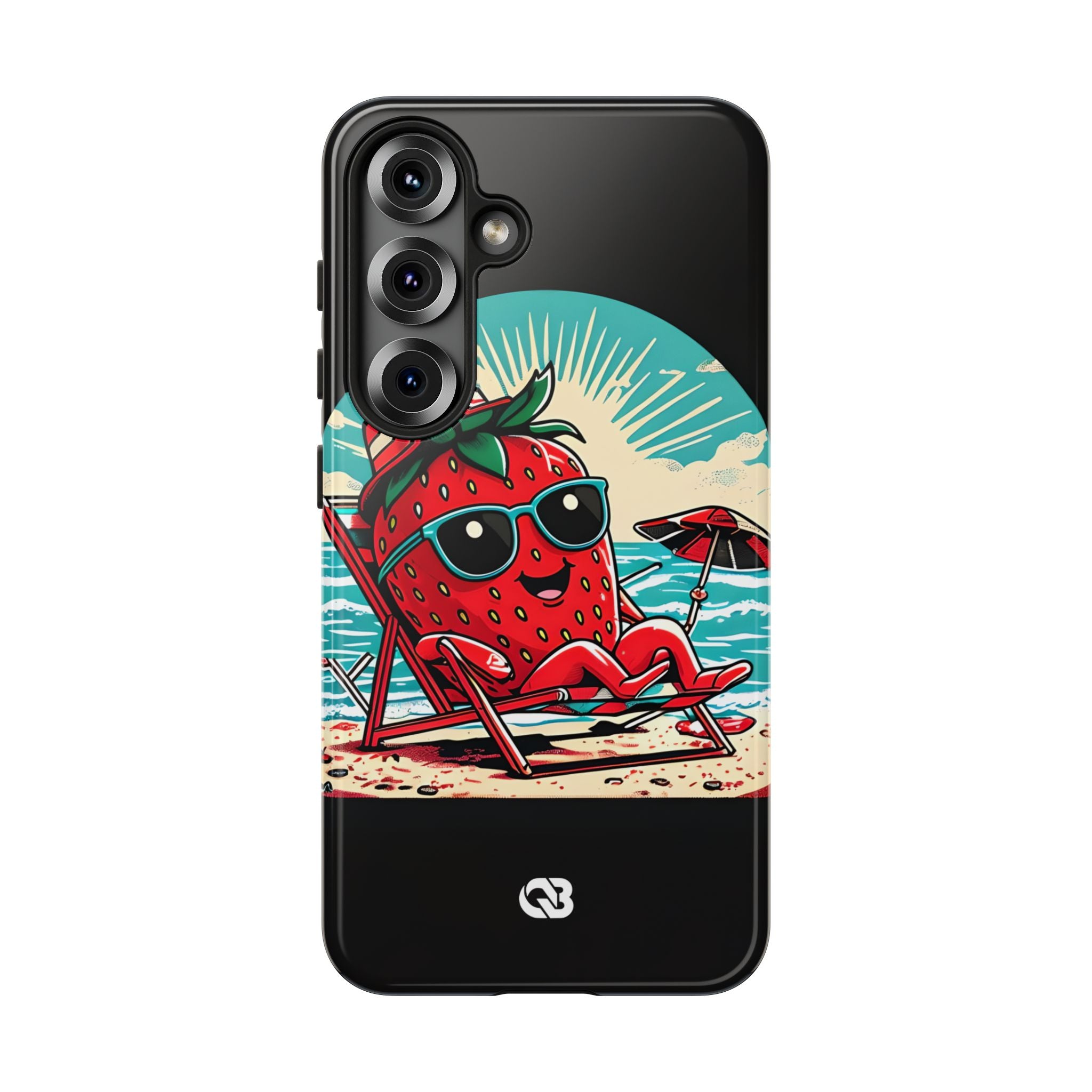 Retro Coastal Berry · Tough Mobilskal för Samsung