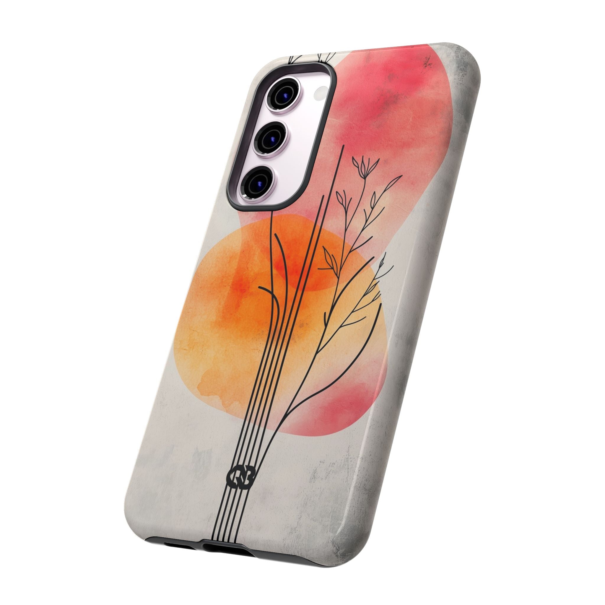 Crimson Bloom Lineage · Tough Phone Case for Samsung