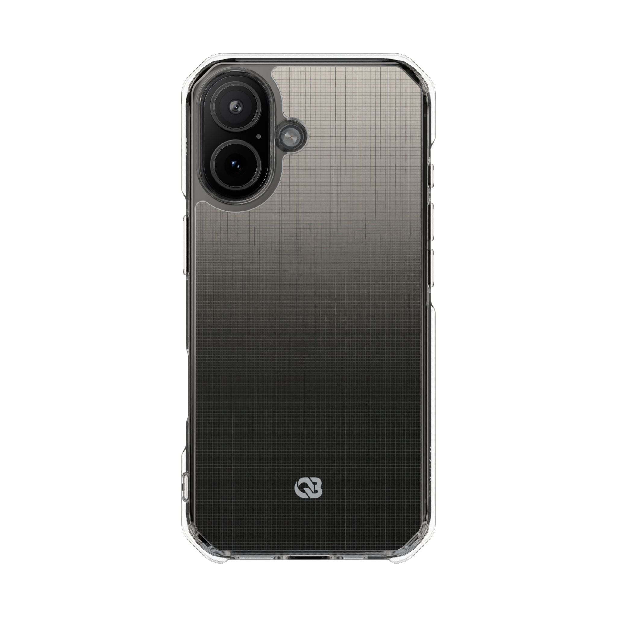 Grey Impact MagSafe Phone Case for iPhone - Faded Sand Mesh